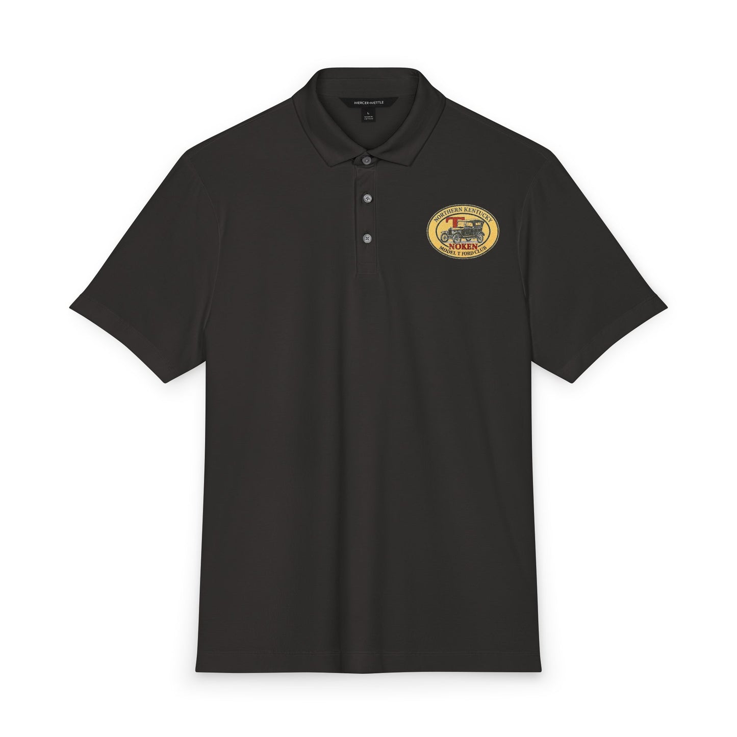 NoKen Model T Car Club Polo Shirt — Classic Men's Stretch Jersey