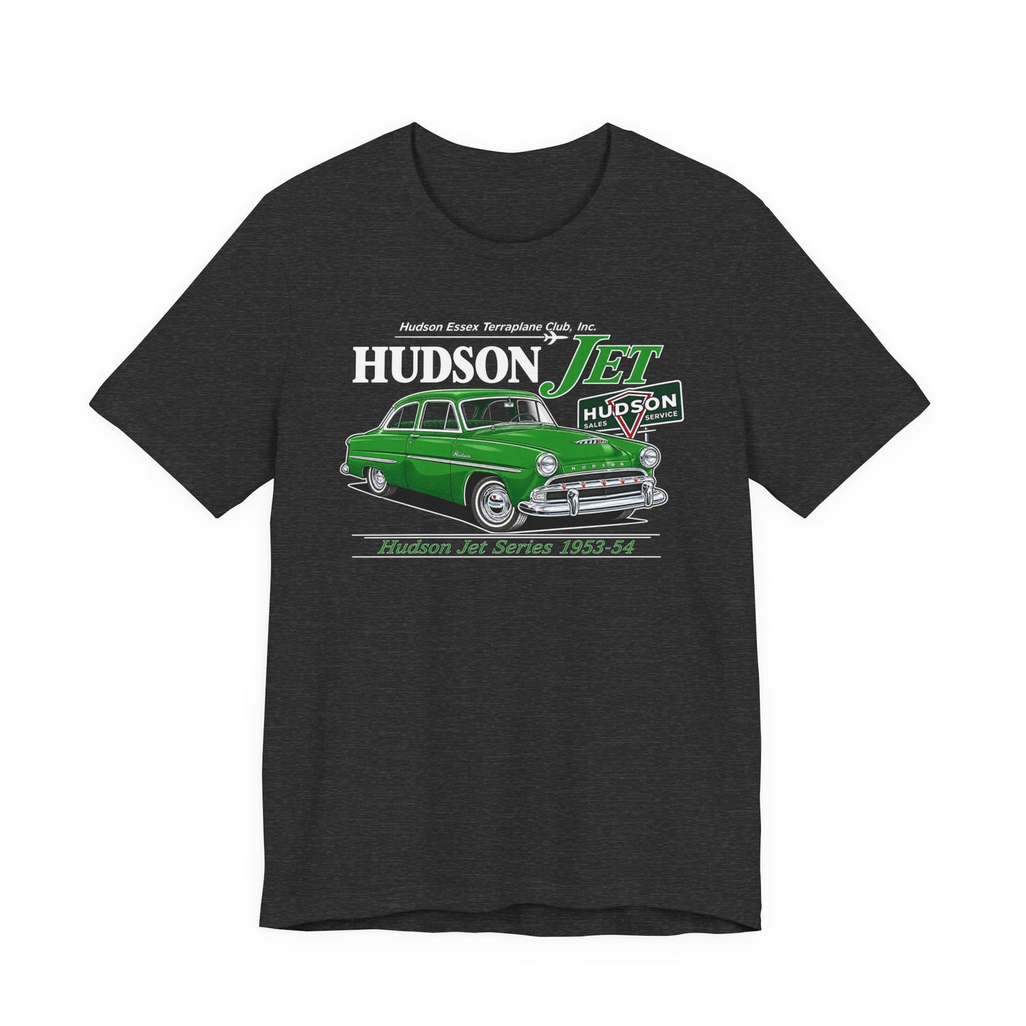 Hudson Essex Terraplane Club — Hudson Jet Classic Car T-Shirt  Vintage 1953–54