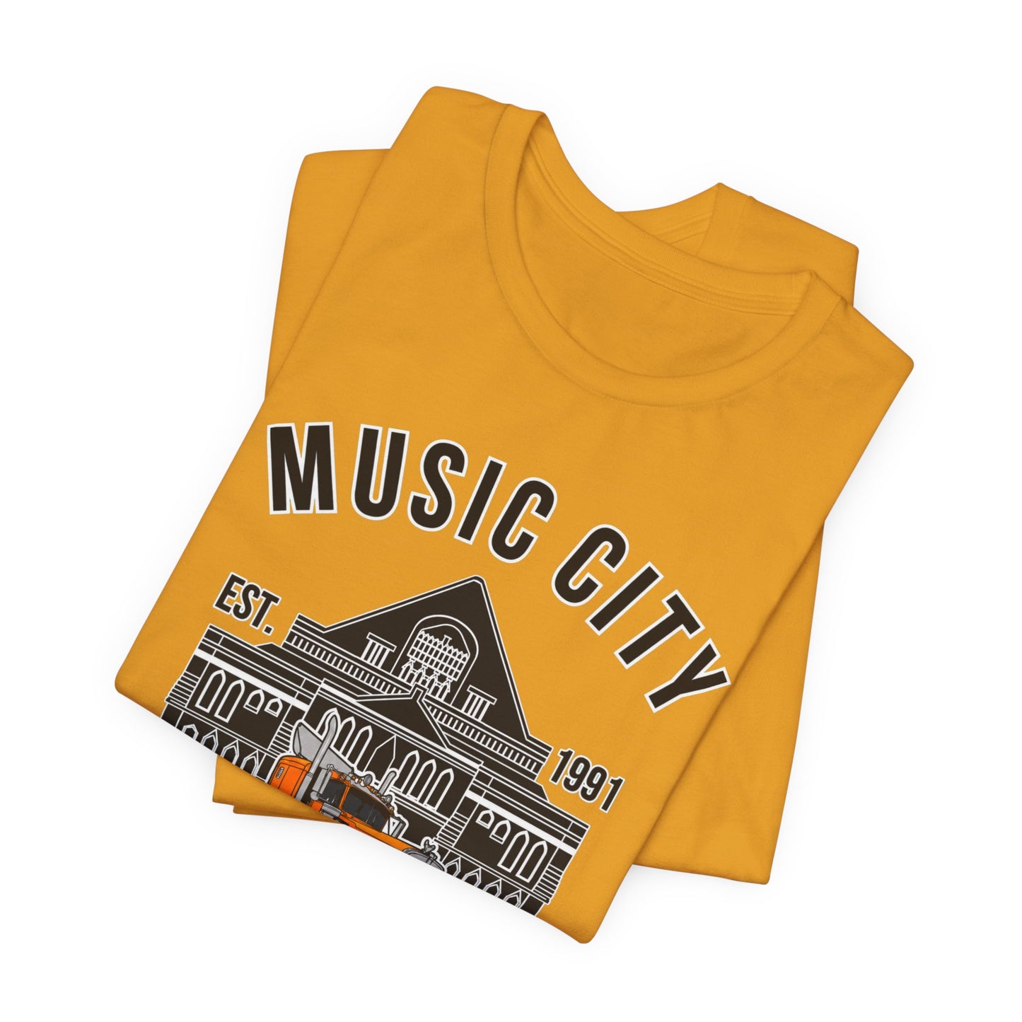 Music City Chapter ATHS Tee — Front Logo and Left Sleeve Logo