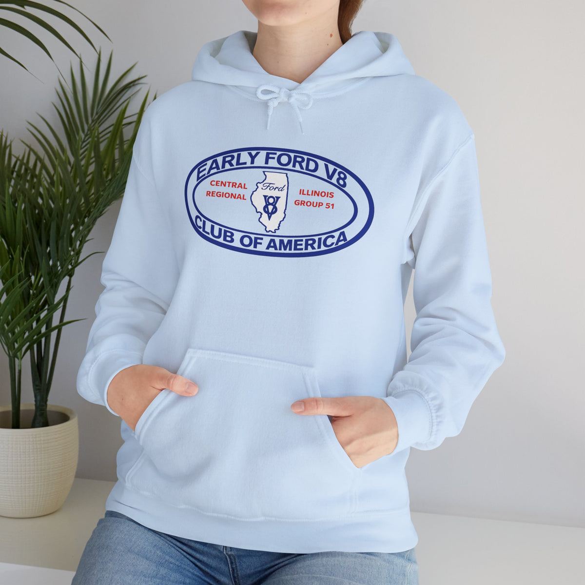 Central Illinois Early Ford V8 Hoodie