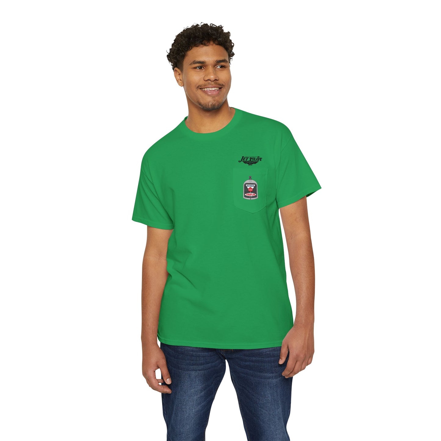 Hudson Essex Terraplane Club "Jet Pilot" Pocket Tee
