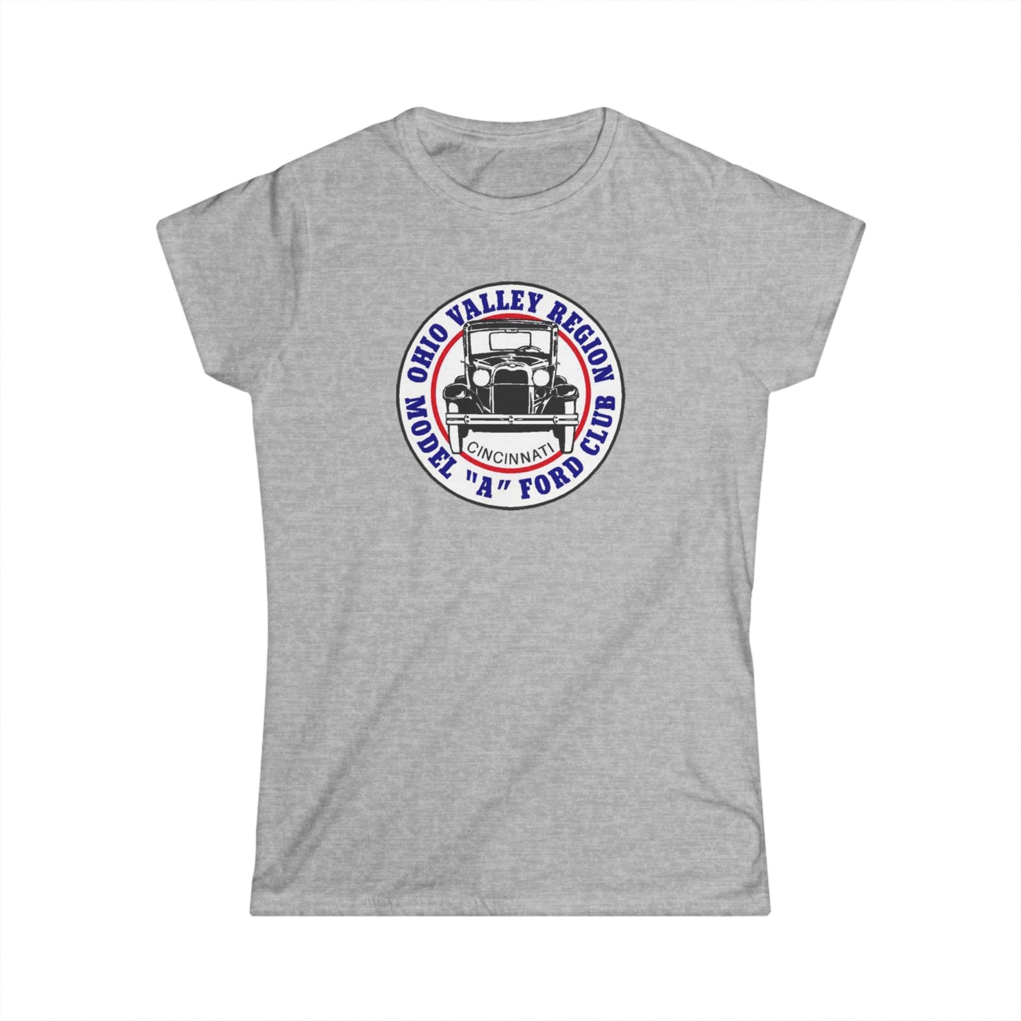 Ohio Valley Region Model A Ford Club Women's Softstyle Tee