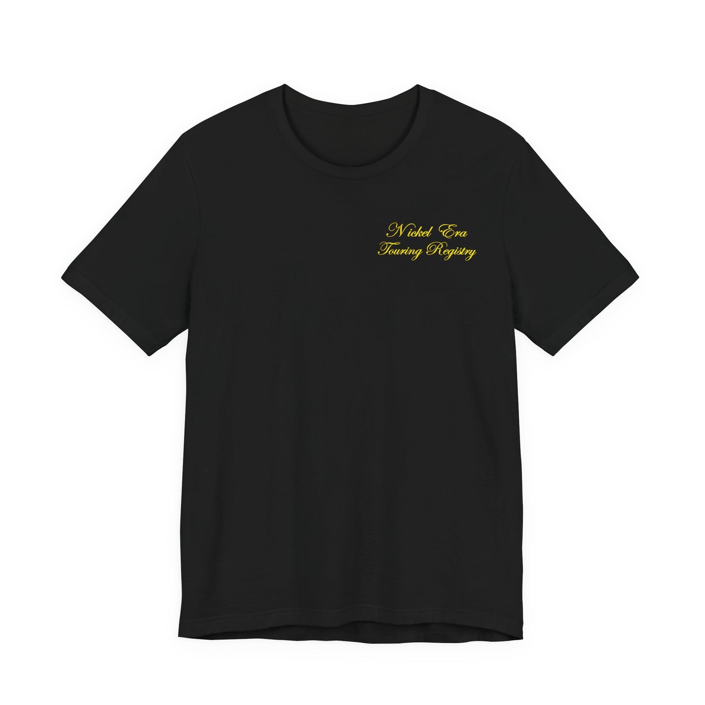 Nickel Era Touring Registry Chest Tee - Casual Cotton T-Shirt