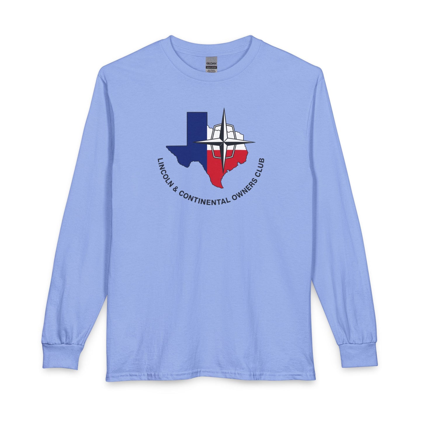 Lincoln & Continental Owners Club - Texas Gulf Coast Region Long Sleeve Tee