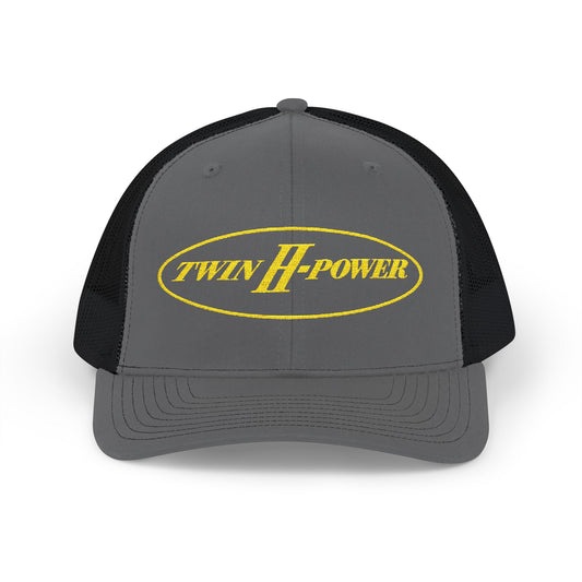 Twin H-Power Embroidered Richardson 112 Trucker Cap