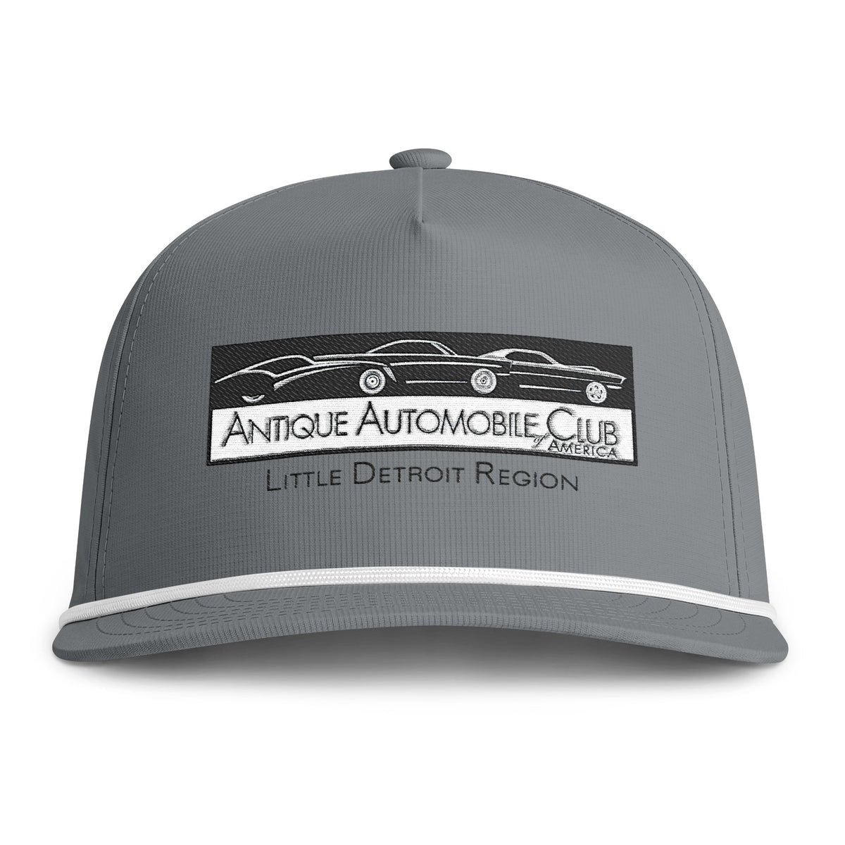 Little Detroit Region AACA Embroidered Snapback Rope Cap