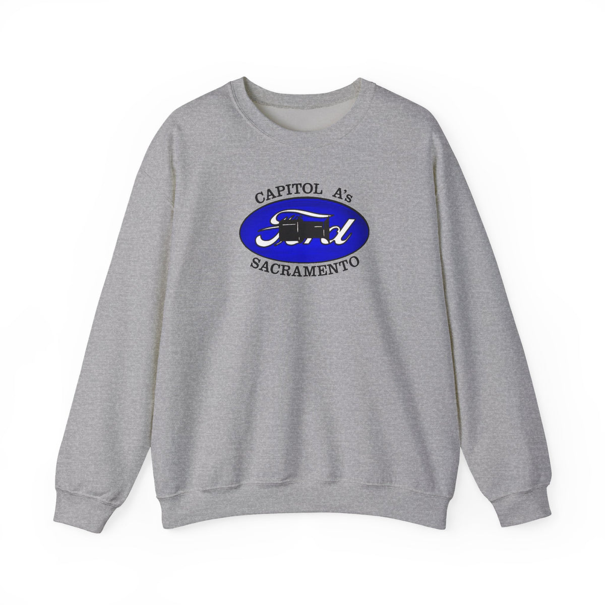 Capitol A's (front print) Unisex Heavy Blend™ Crewneck Sweatshirt