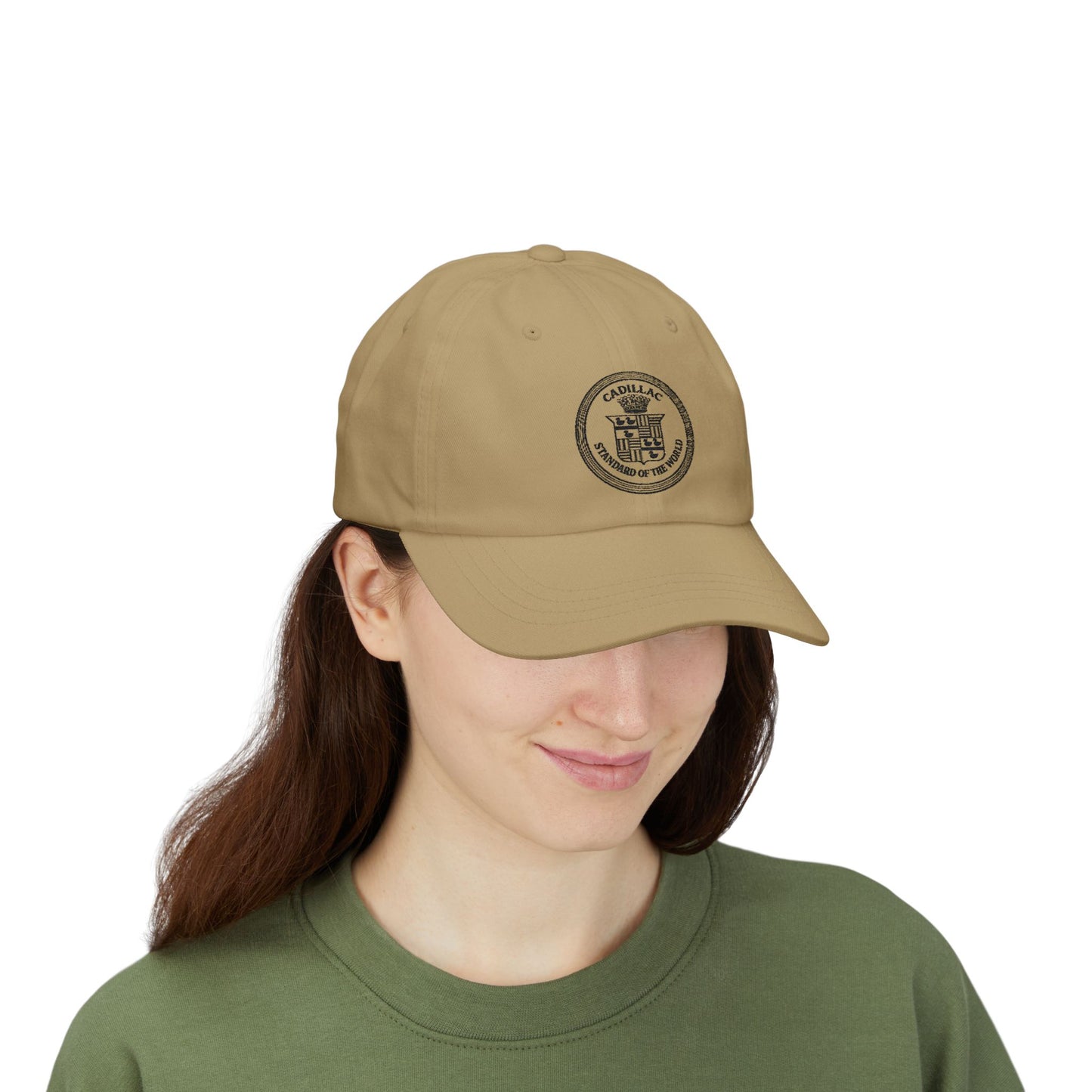 Cadillac Standard of the World Dad Cap — Classic Embroidered Car Logo Hat