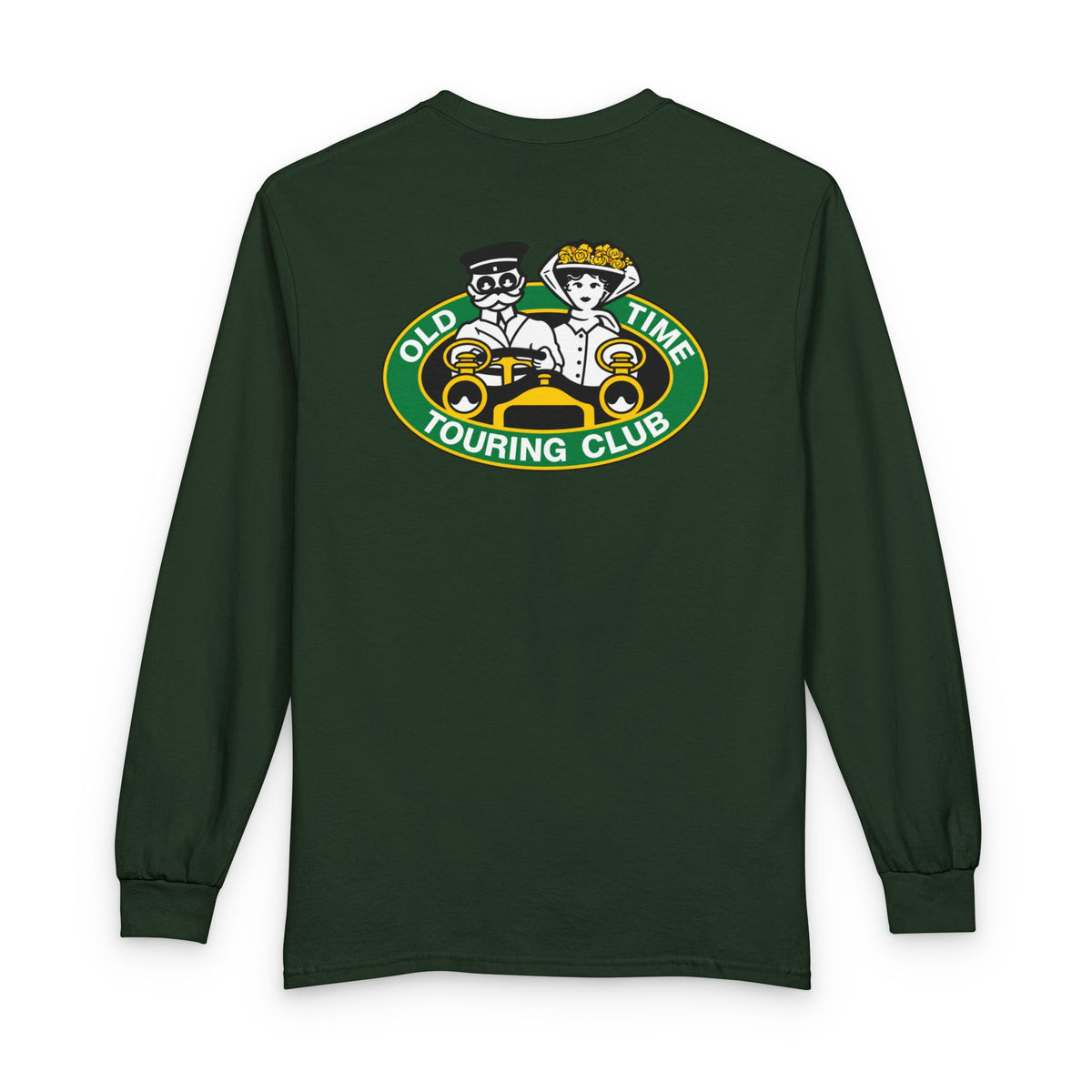 Old Time Touring Club of Pennsylvania Soft Long Sleeve Tee - Front and Back Logos