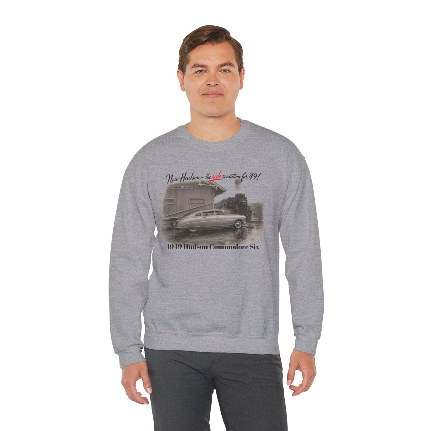 1949 Hudson Commodore Six Crewneck Sweatshirt — (Rick C)