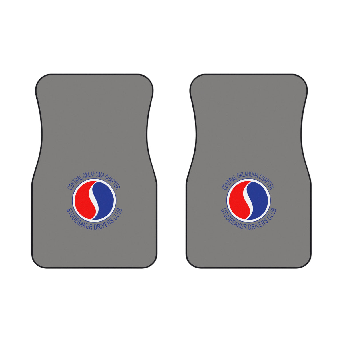 Central Oklahoma Chapter Studebaker Drivers Club Floor Mats — Front Pair