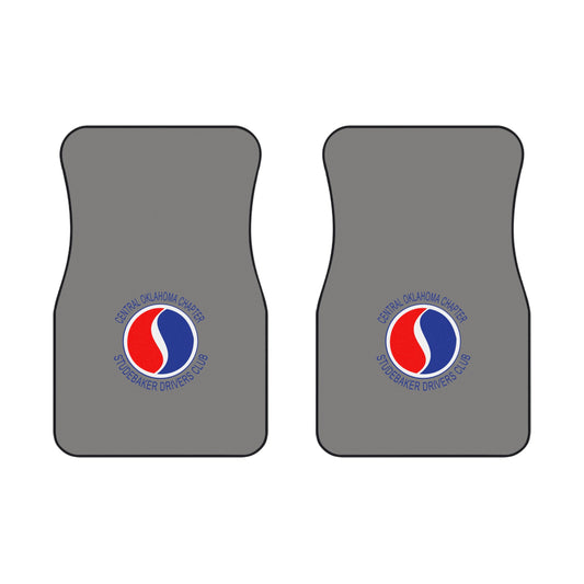 Central Oklahoma Chapter Studebaker Drivers Club Floor Mats — Front Pair