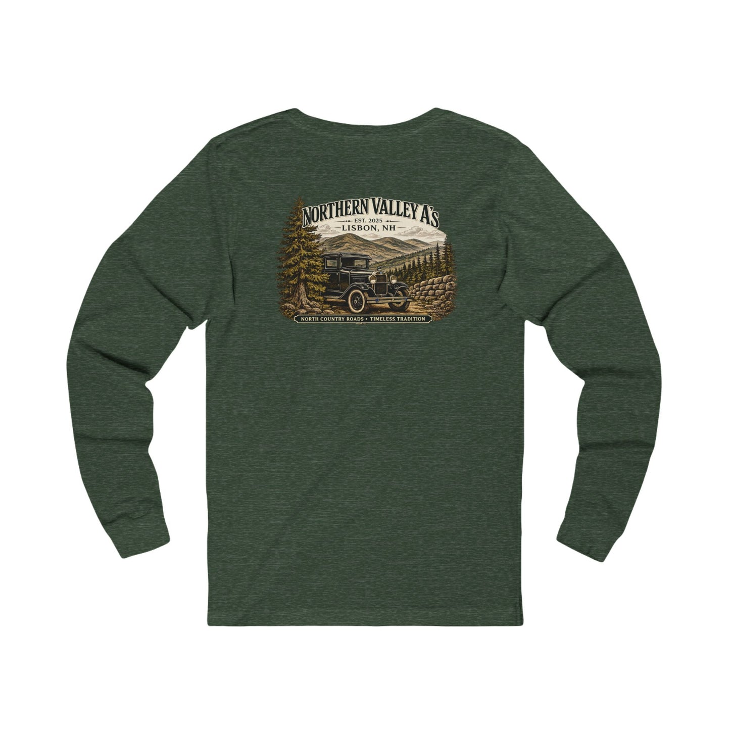 Northern Valley A's Vintage Long Sleeve Tee