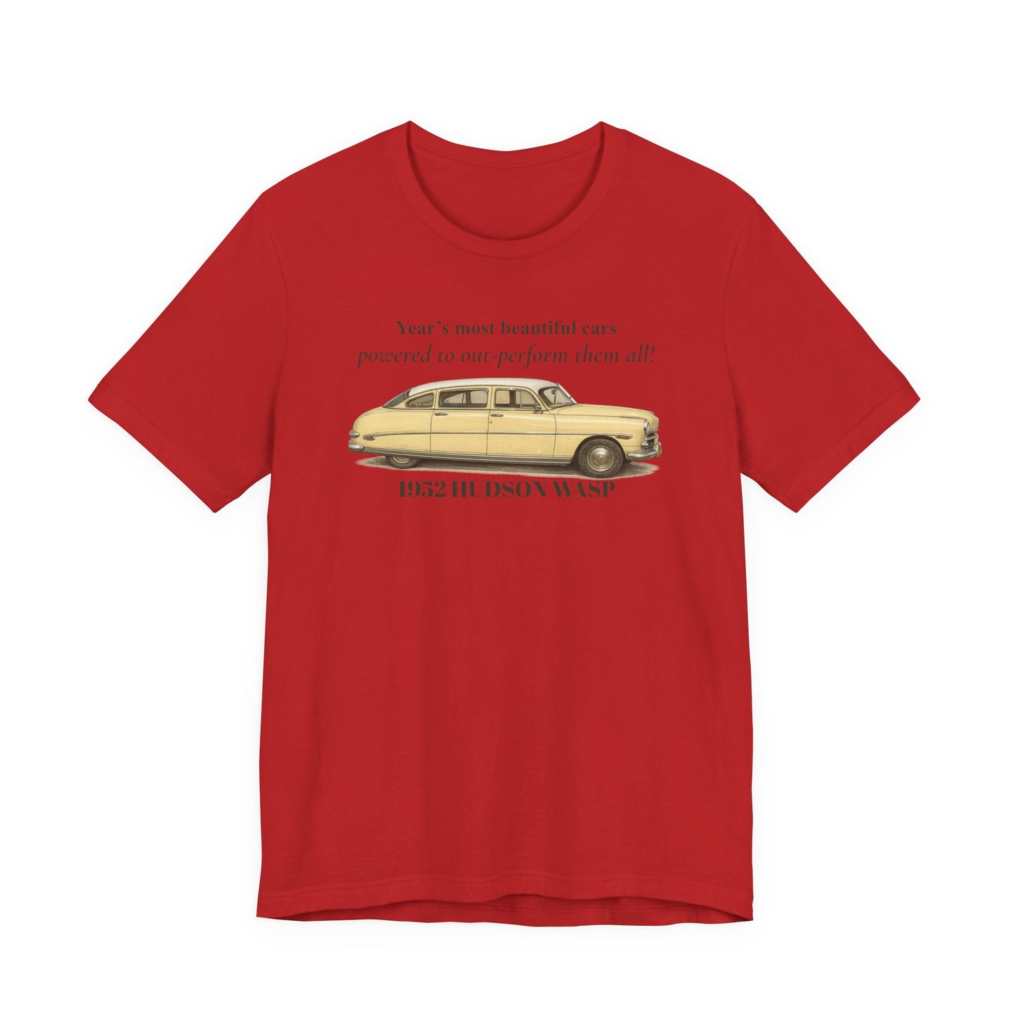 1952 Hudson Wasp Classic Car T-Shirt (BJ)