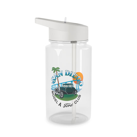 San Diego Model A Ford Club Tritan Water Bottle — San Diego Vintage Car Graphic