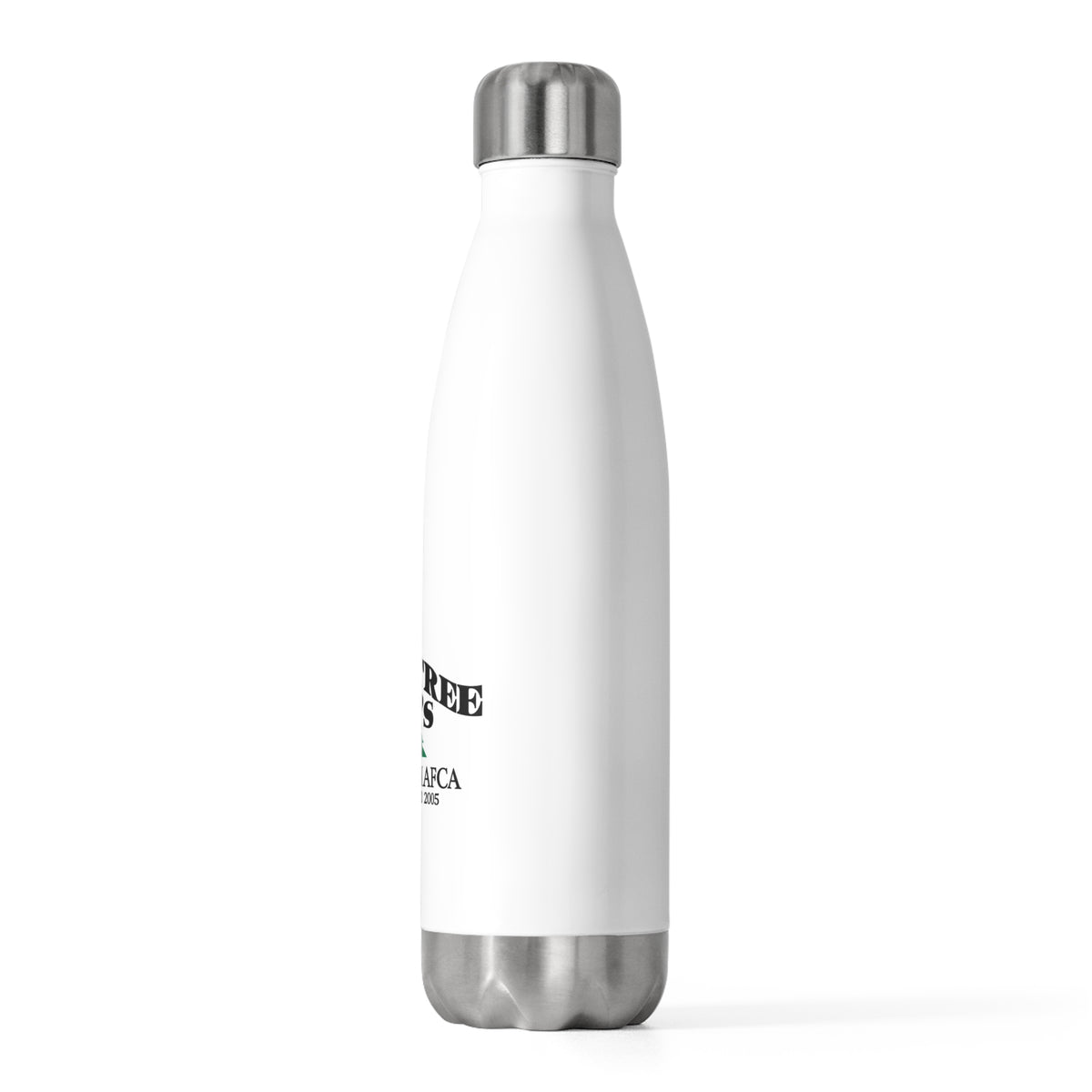Pine Tree A’s Logo Stainless 20oz Insulated Travel Bottle