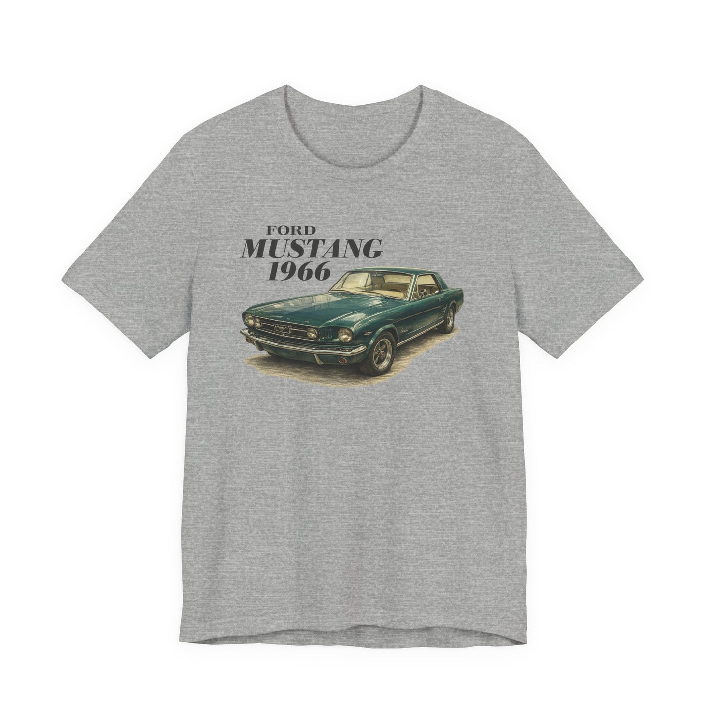 1966 Ford Mustang Tee – Unisex Jersey Short Sleeve Tee (Rick C)