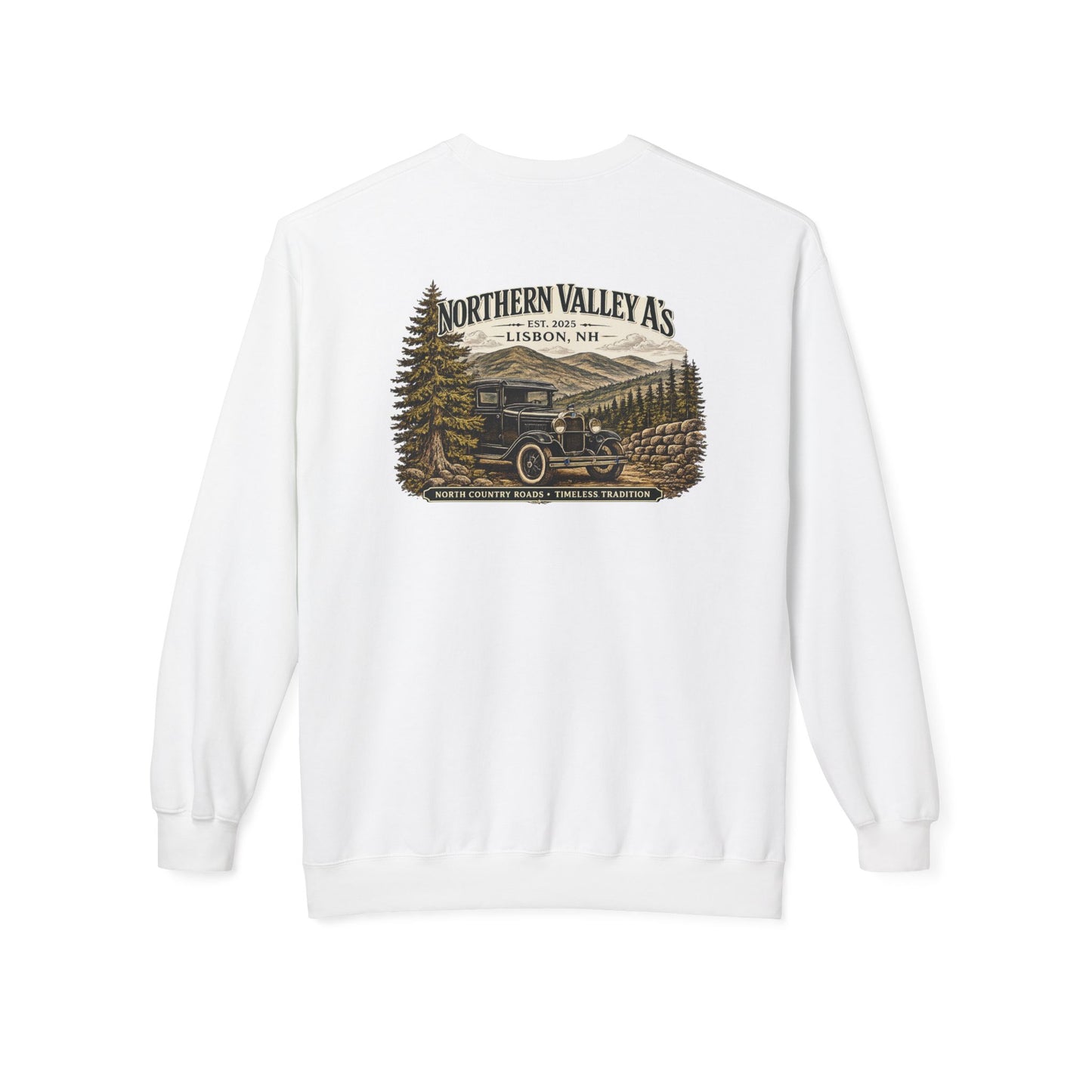 Northern Valley A's Vintage Crewneck Sweatshirt