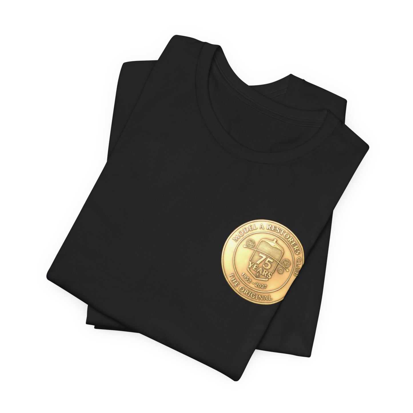 MARC 75th Anniversary Gold Chest Emblem T-Shirt