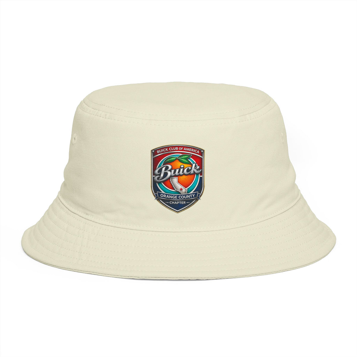 Buick Orange County Chapter Bucket Hat — Vintage Car Logo Hat for Auto Enthusiasts