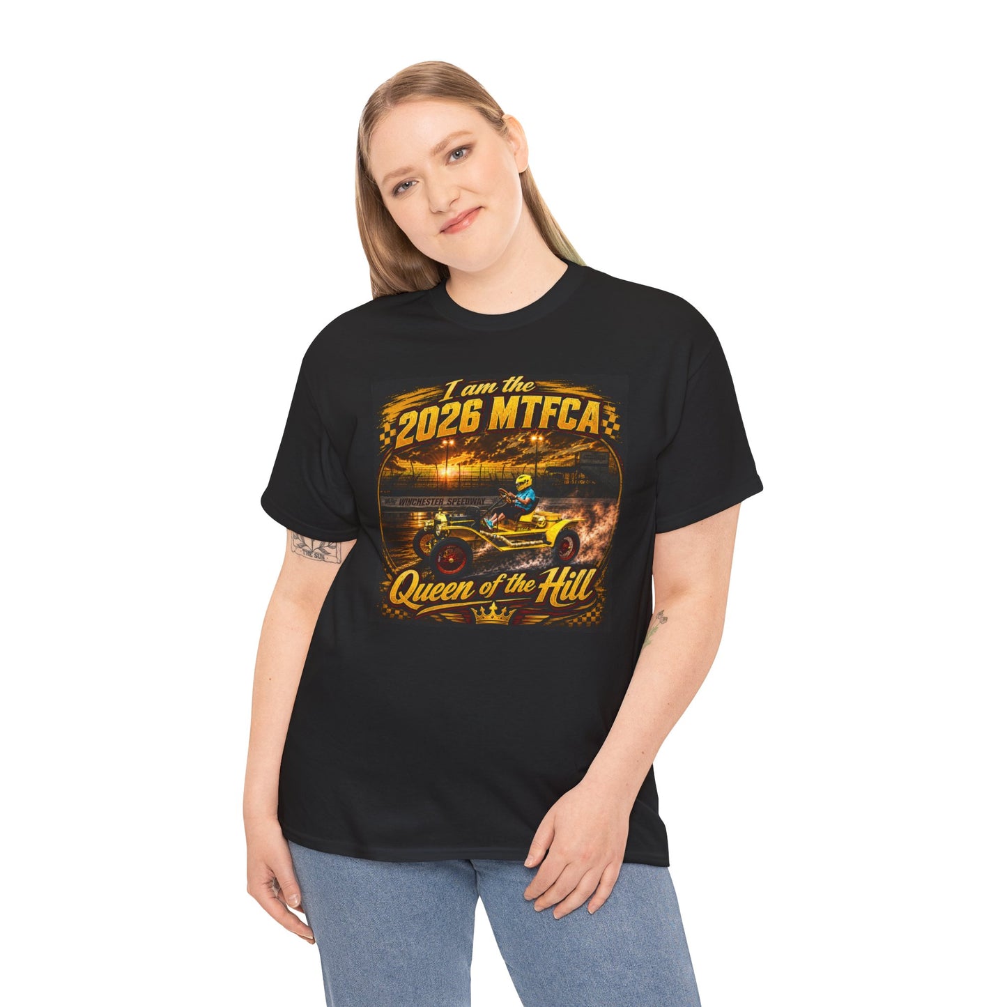 Queen of the Hill 2026 MTFCA T‑Shirt - Gildan Unisex Heavy Cotton Tee