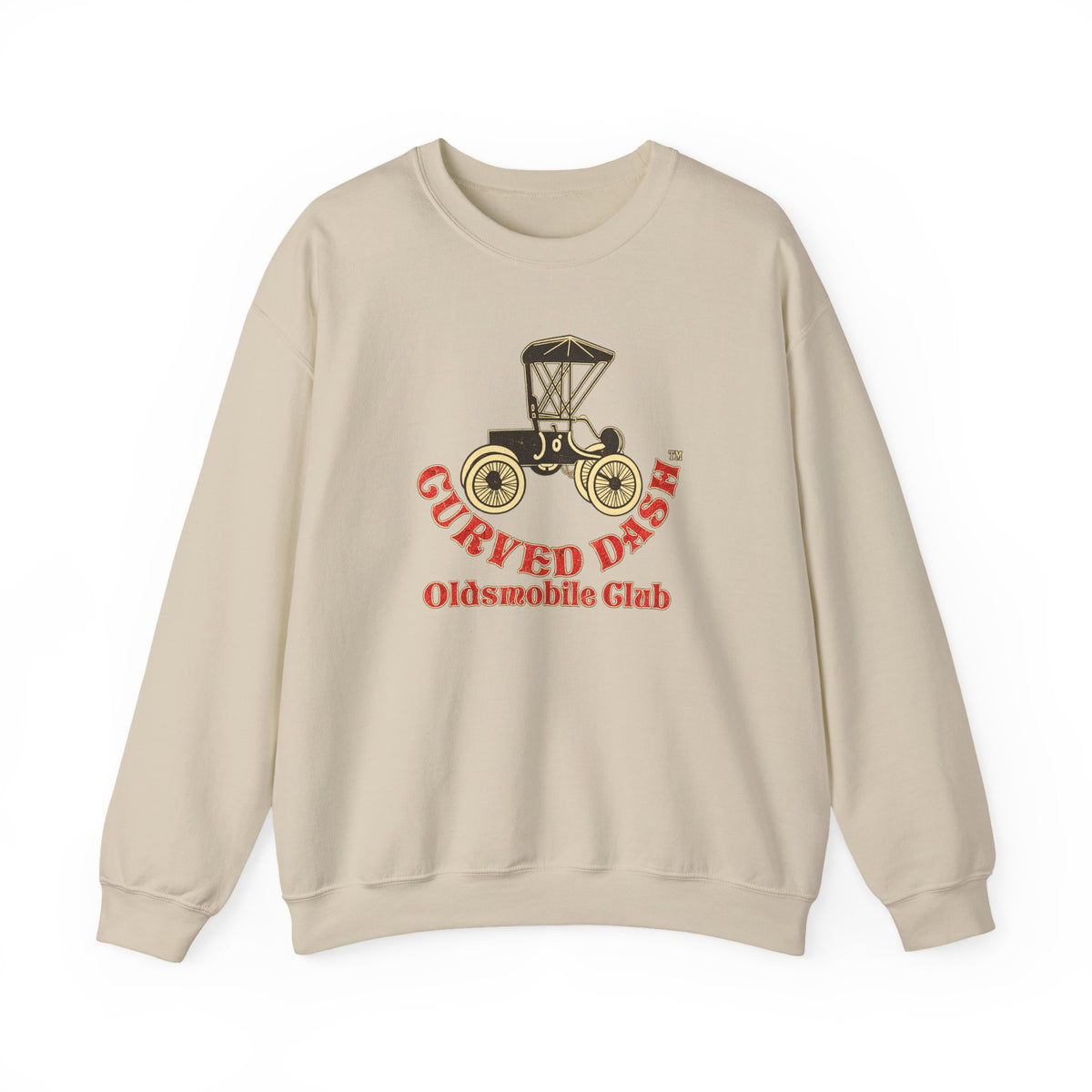 Curved Dash Oldsmobile Club Crewneck Sweatshirt