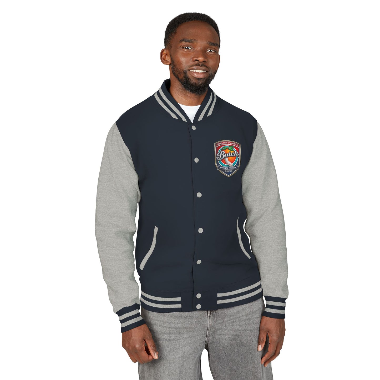 Buick Orange County Chapter Retro Varsity Jacket – Letterman Jacket