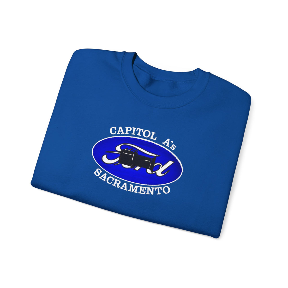 Capitol A's (front print) Unisex Heavy Blend™ Crewneck Sweatshirt