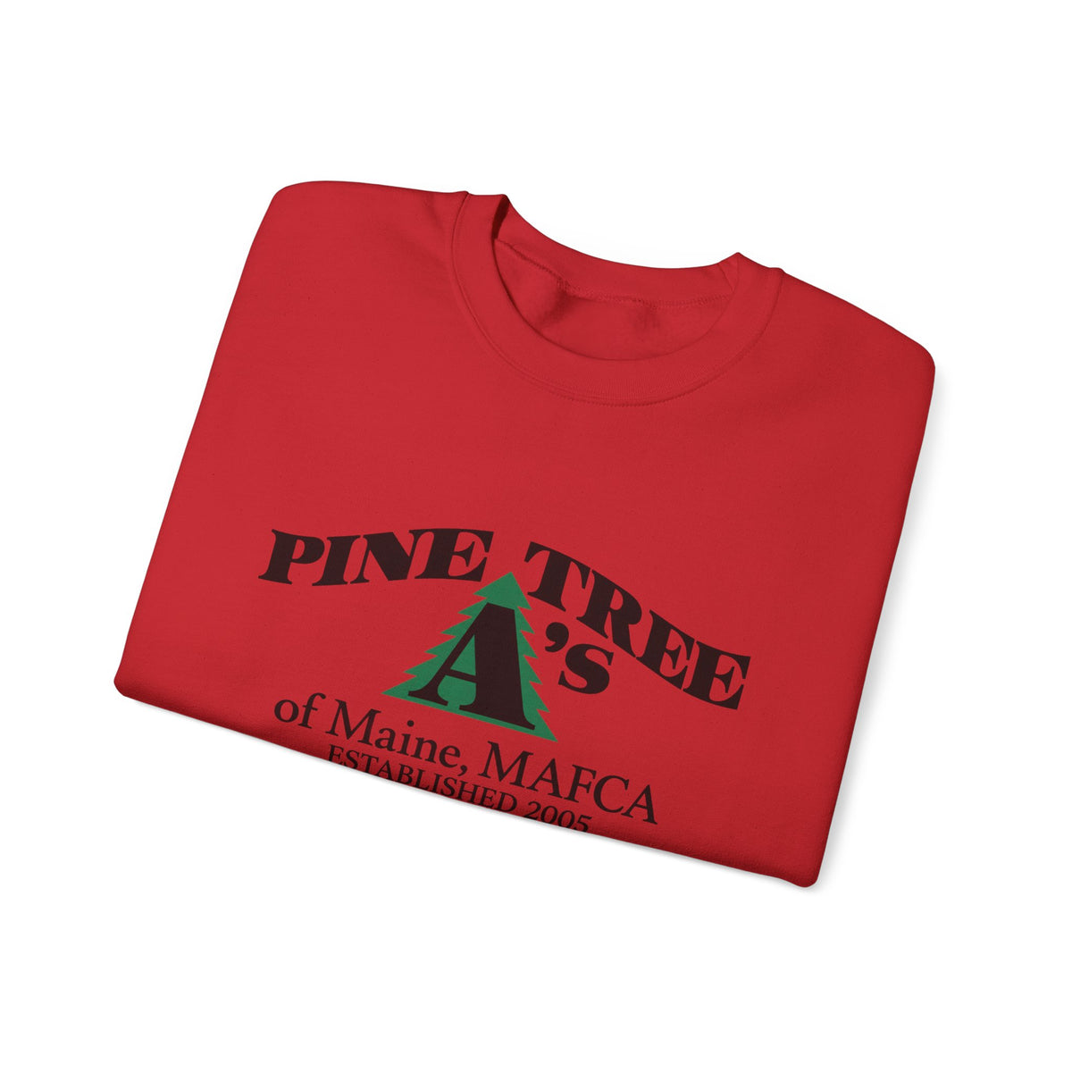 Pine Tree A's of Maine, MAFCA — Unisex Heavy Blend™ Crewneck Sweatshirt