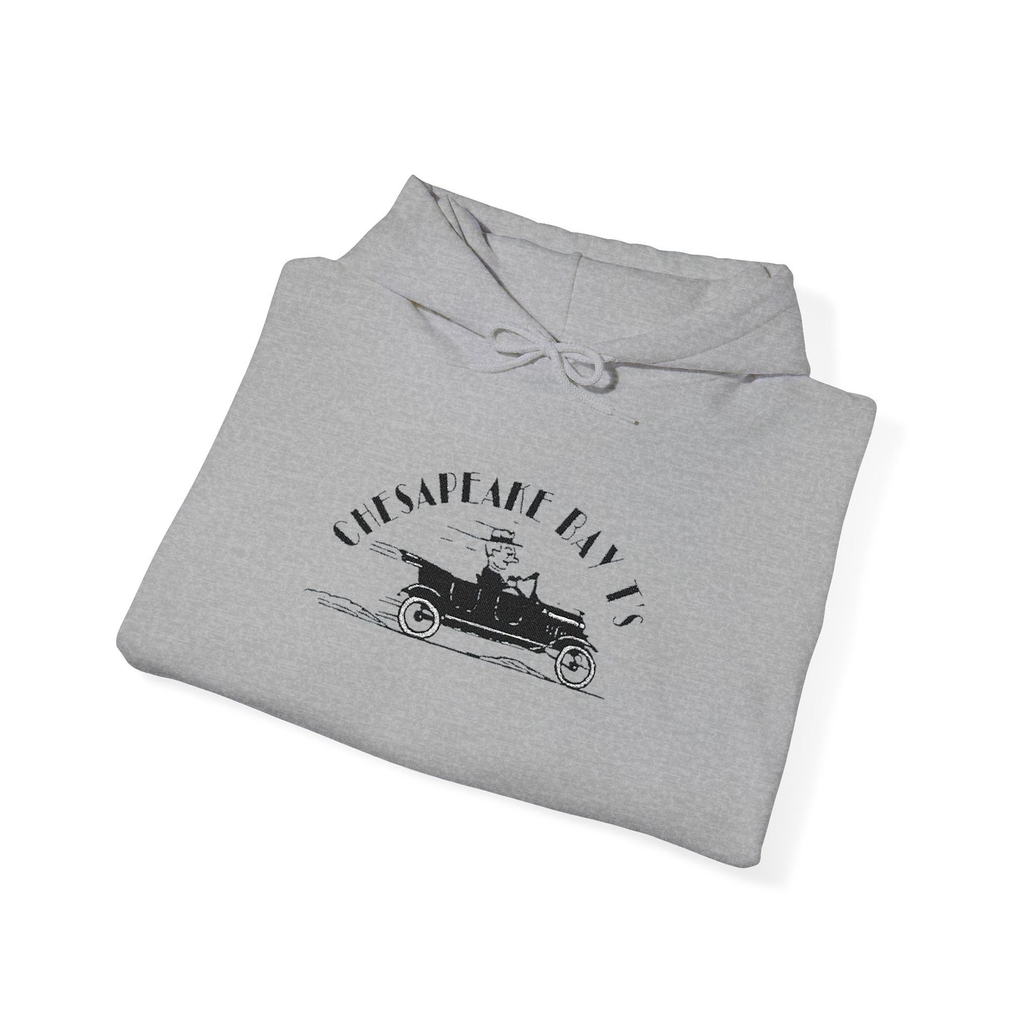 Chesapeake Bay T's Hoodie (Embroidered) — Vintage Graphic Sweatshirt