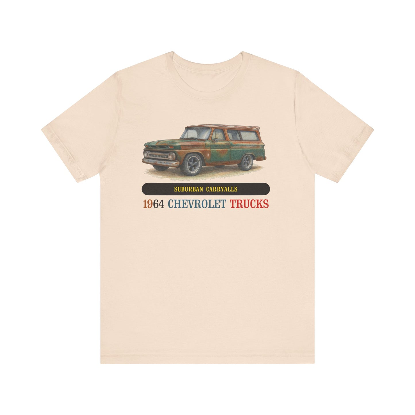1964 Chevrolet Suburban Carryall T-Shirt — Vintage Classic Car Tee