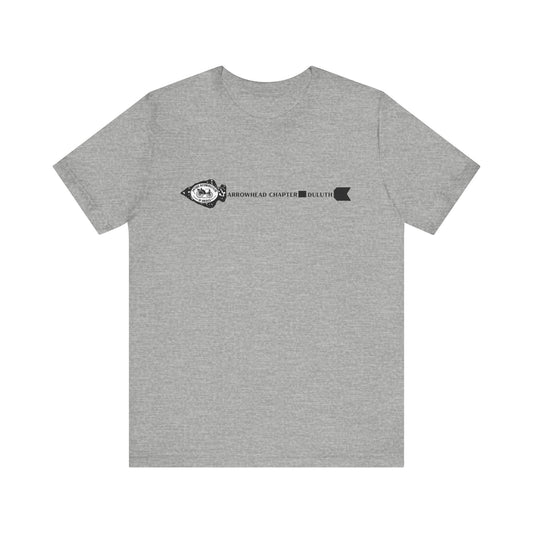 Arrowhead Chapter Duluth - Graphic Short Sleeve T-Shirt, Unisex Casual Wear, Gift for Travelers, Outdoor Enthusiasts, Adventure Shirt
