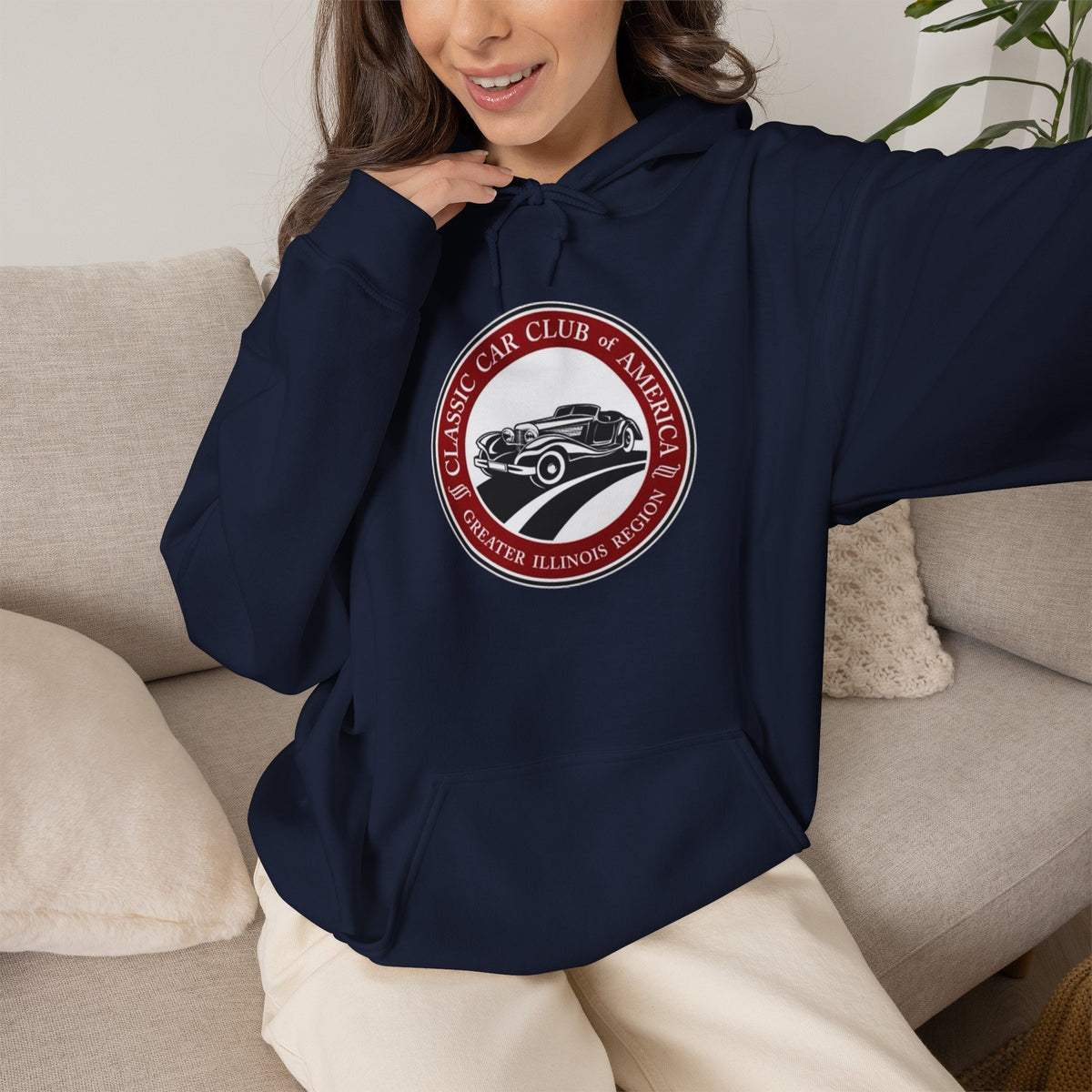 Classic Car Club of America Greater Illinois Region Hoodie