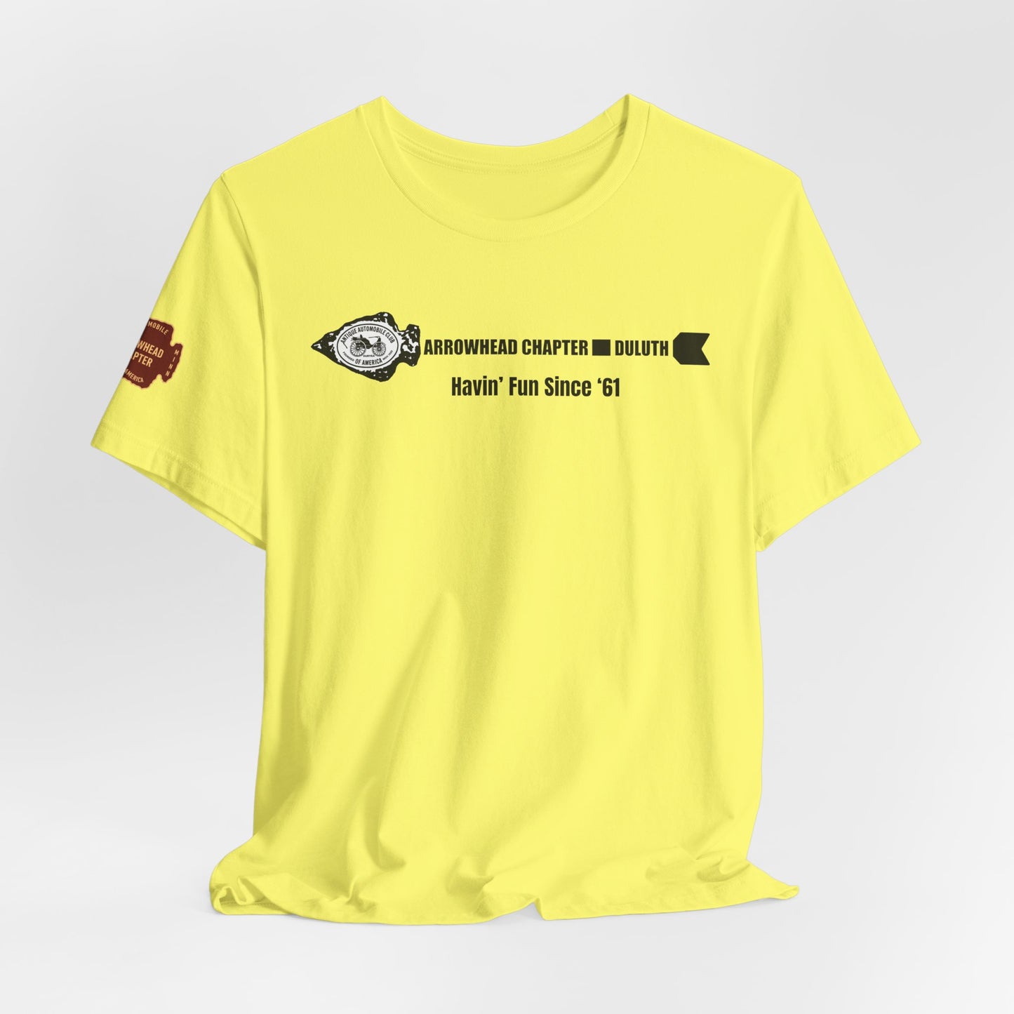 Arrowhead Chapter Duluth T-Shirt — Vintage Arrowhead Logo Tee