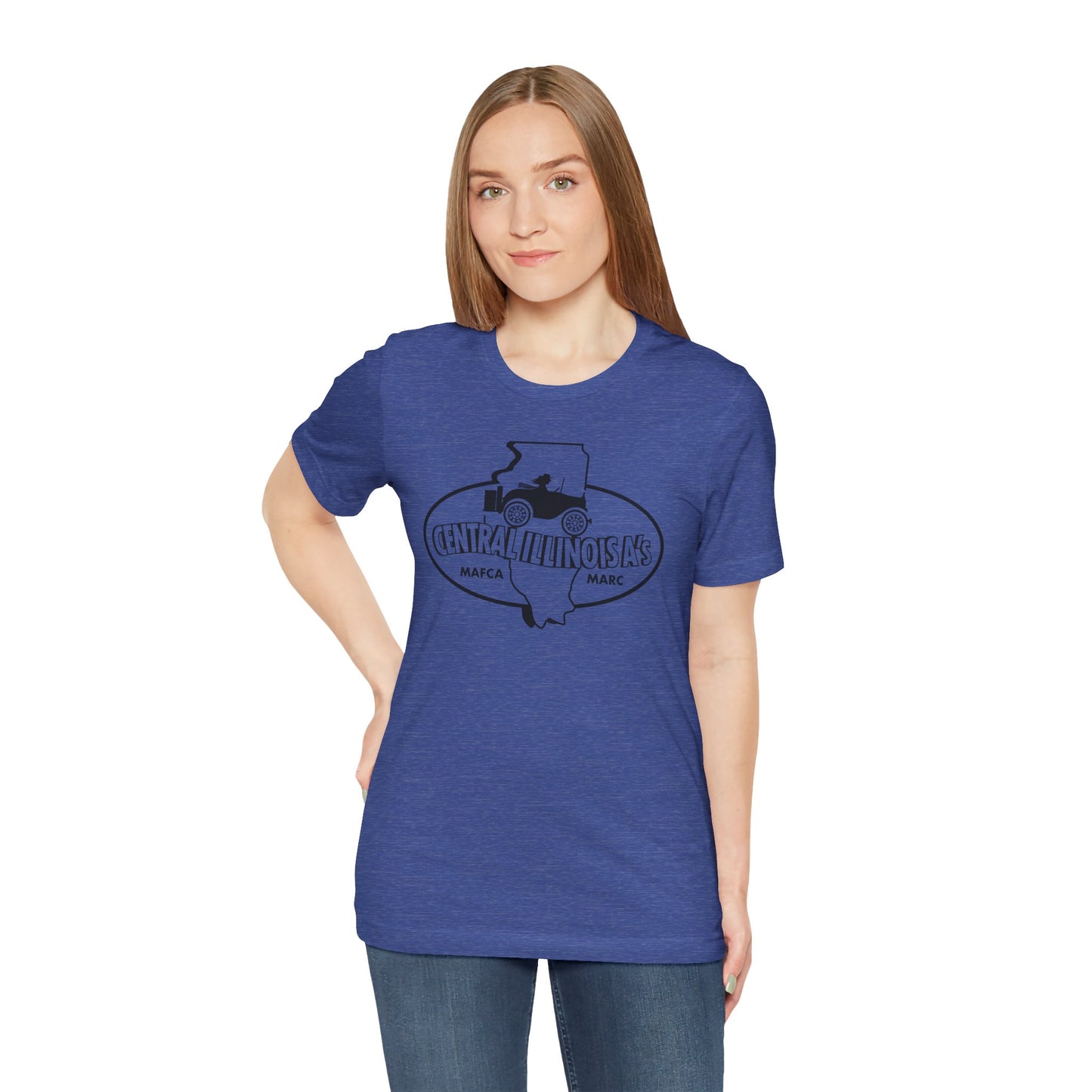 Central Illinois A's Tee - Unisex Jersey Short Sleeve Tee