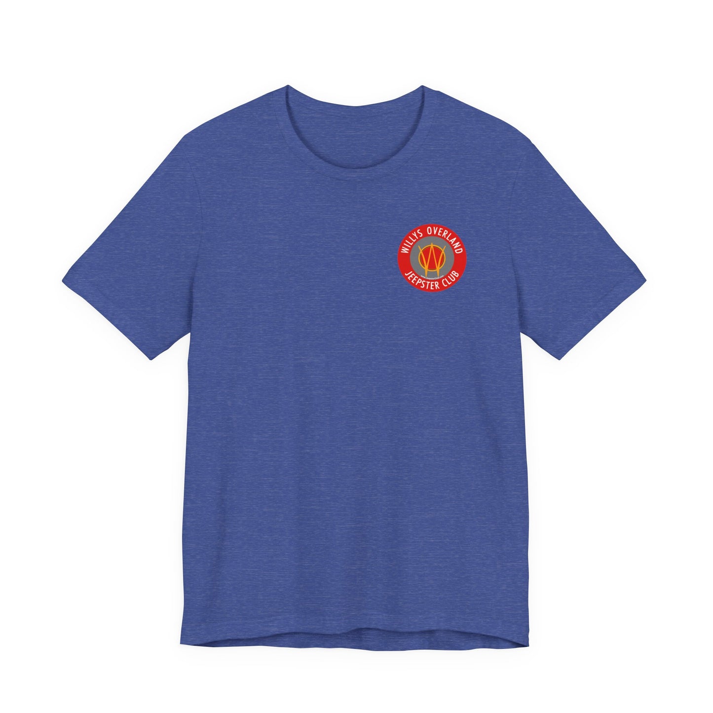 Willys Overland Jeepster Club T‑Shirt — Front and Back Logos