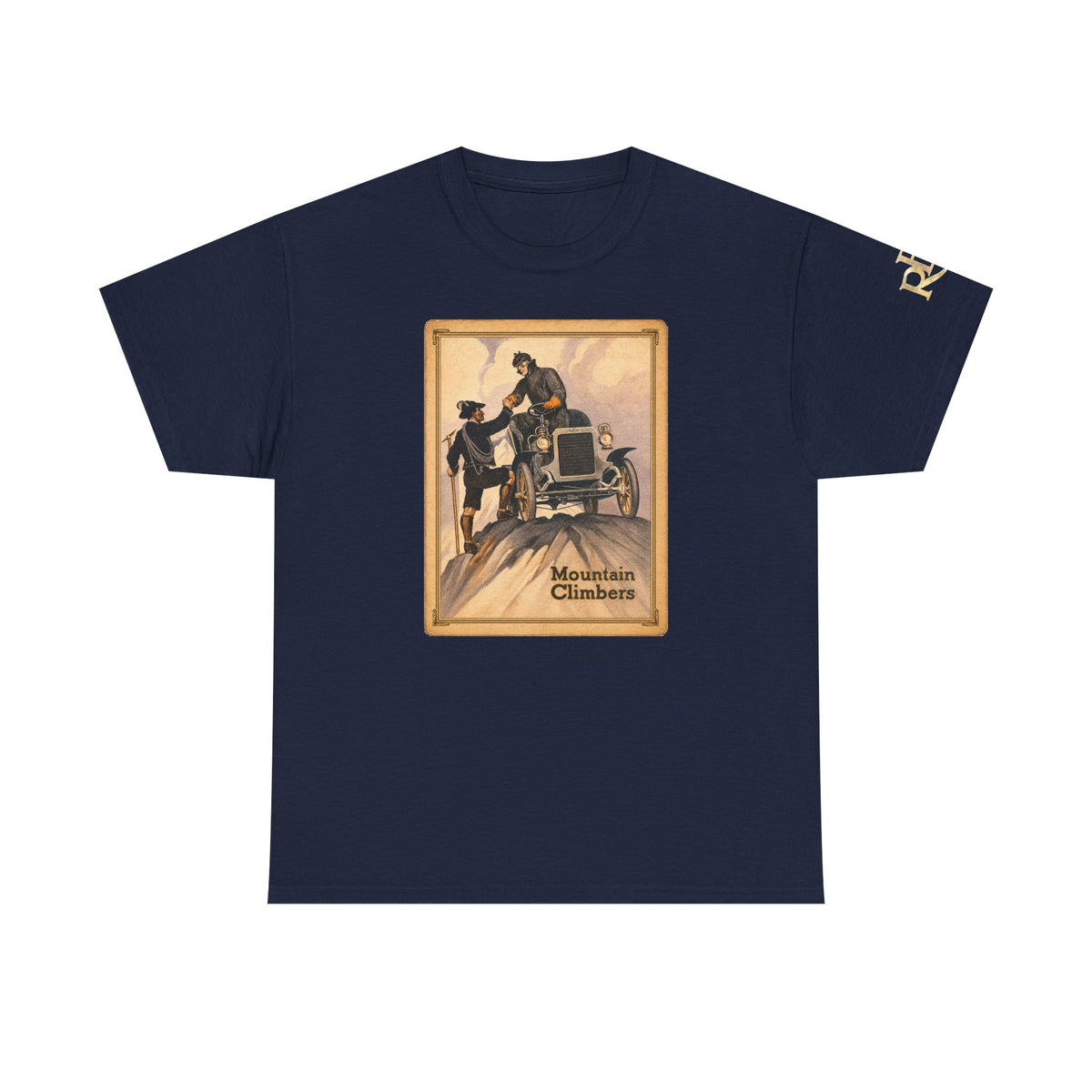 REO Mountain Climbers Vintage Tee — Unisex Heavy Cotton Tee