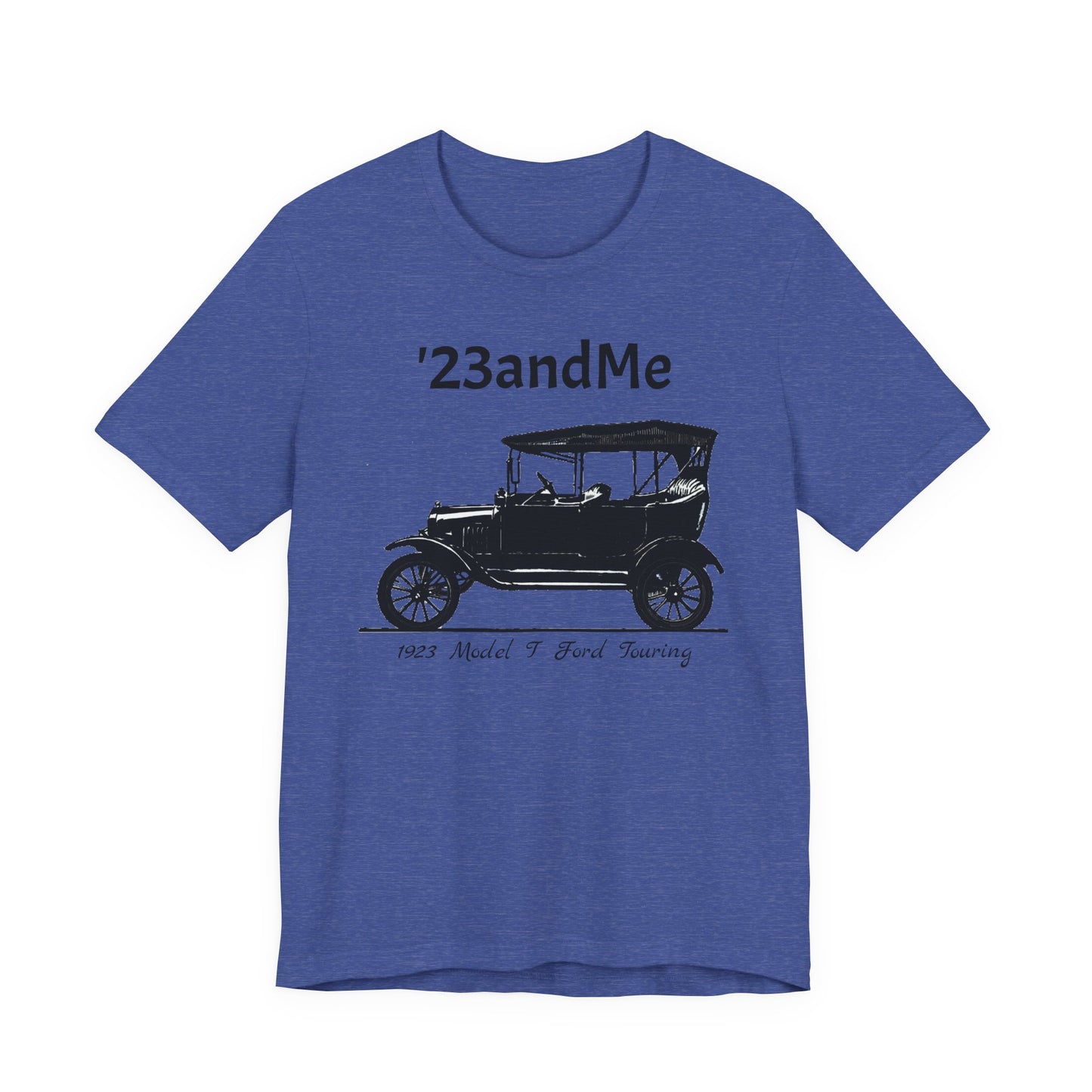 1923 Model T Touring - '23andMe - Classic Car Enthusiast Unisex Jersey Shirt
