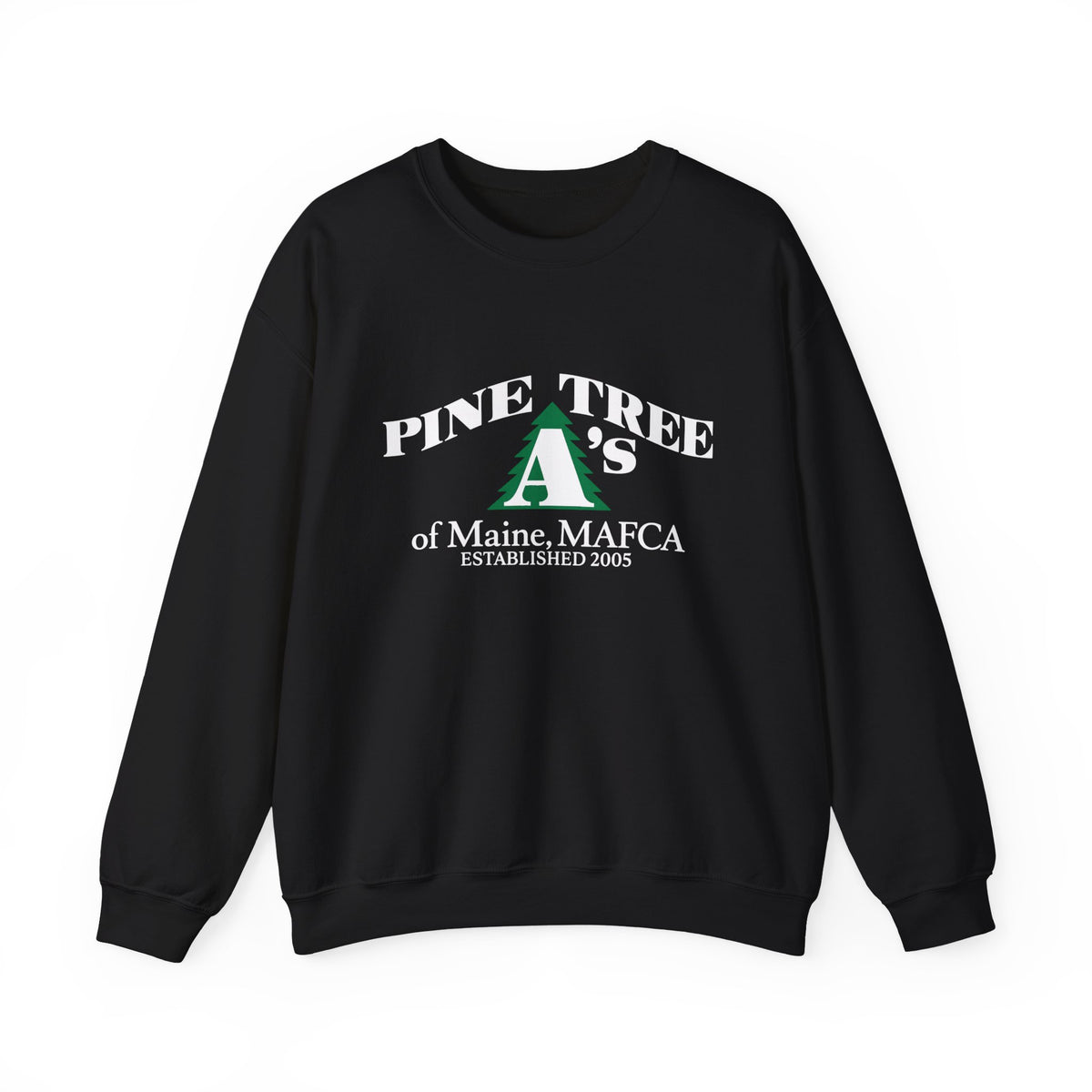 Pine Tree A's of Maine, MAFCA — Unisex Heavy Blend™ Crewneck Sweatshirt
