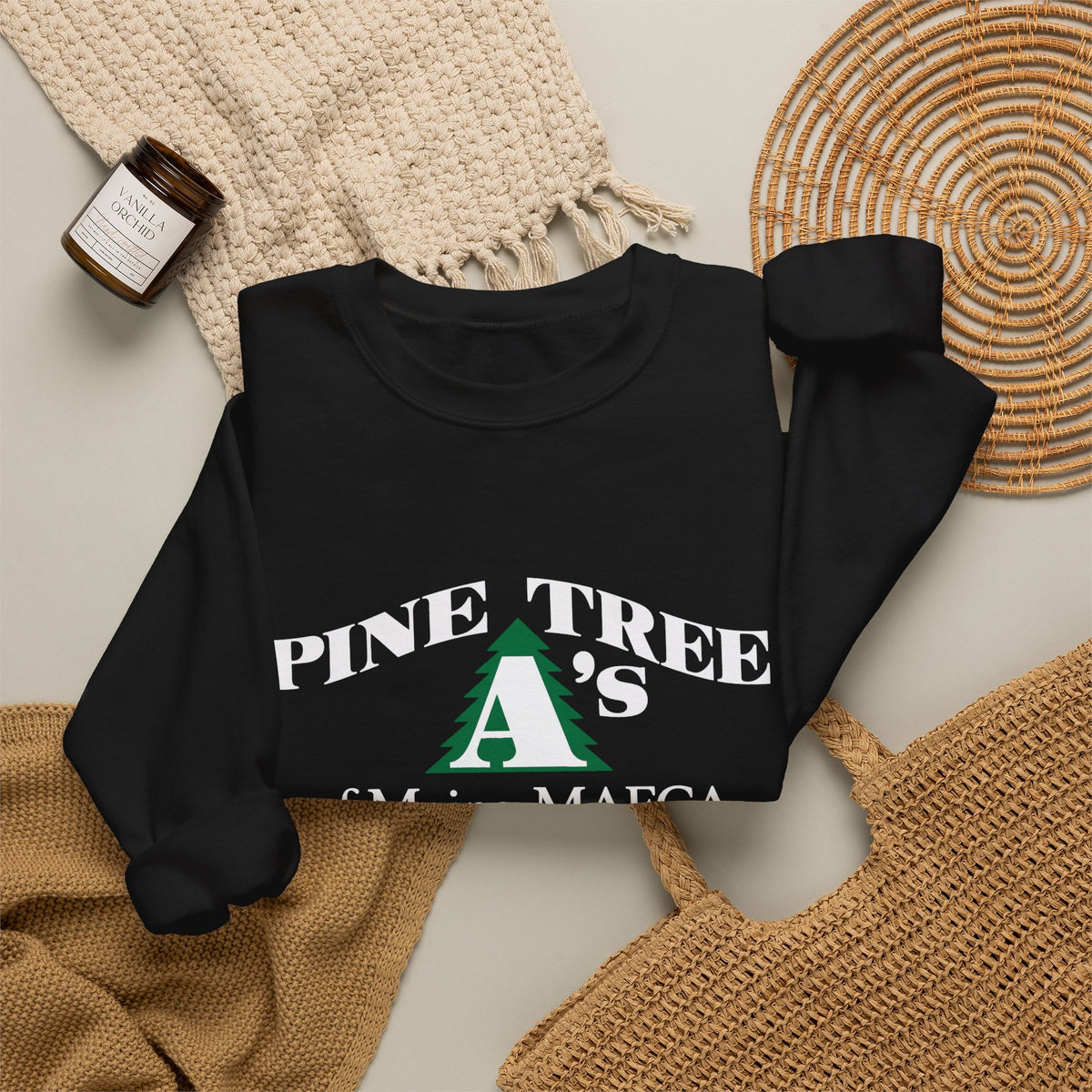 Pine Tree A's of Maine, MAFCA — Unisex Heavy Blend™ Crewneck Sweatshirt