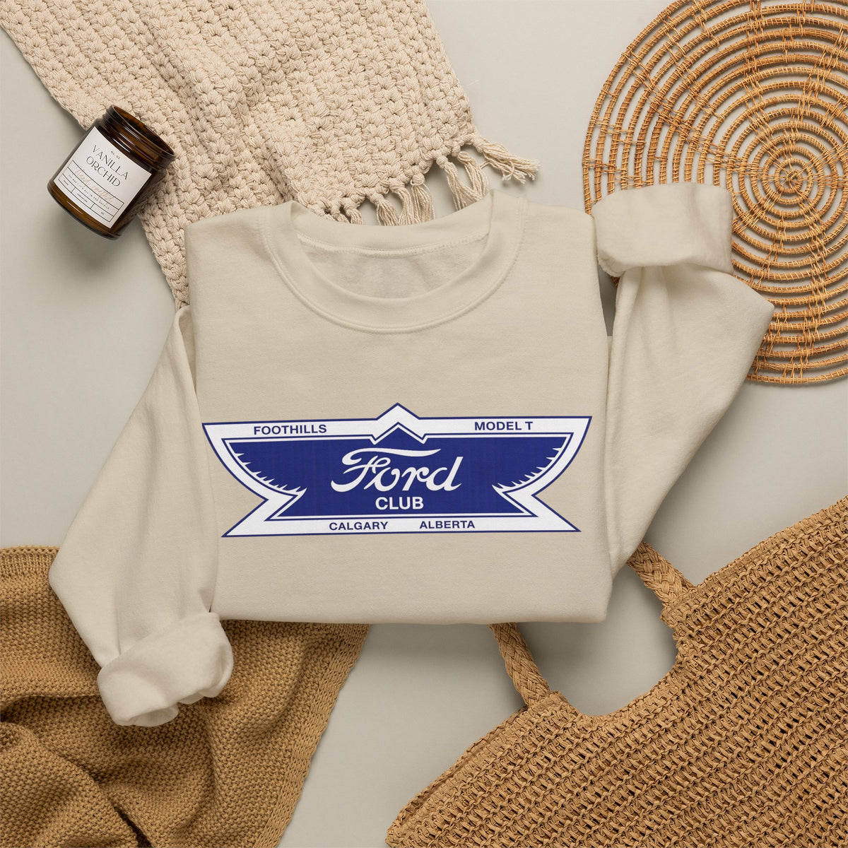Foothills Model T Club Unisex Heavy Blend™ Crewneck Sweatshirt
