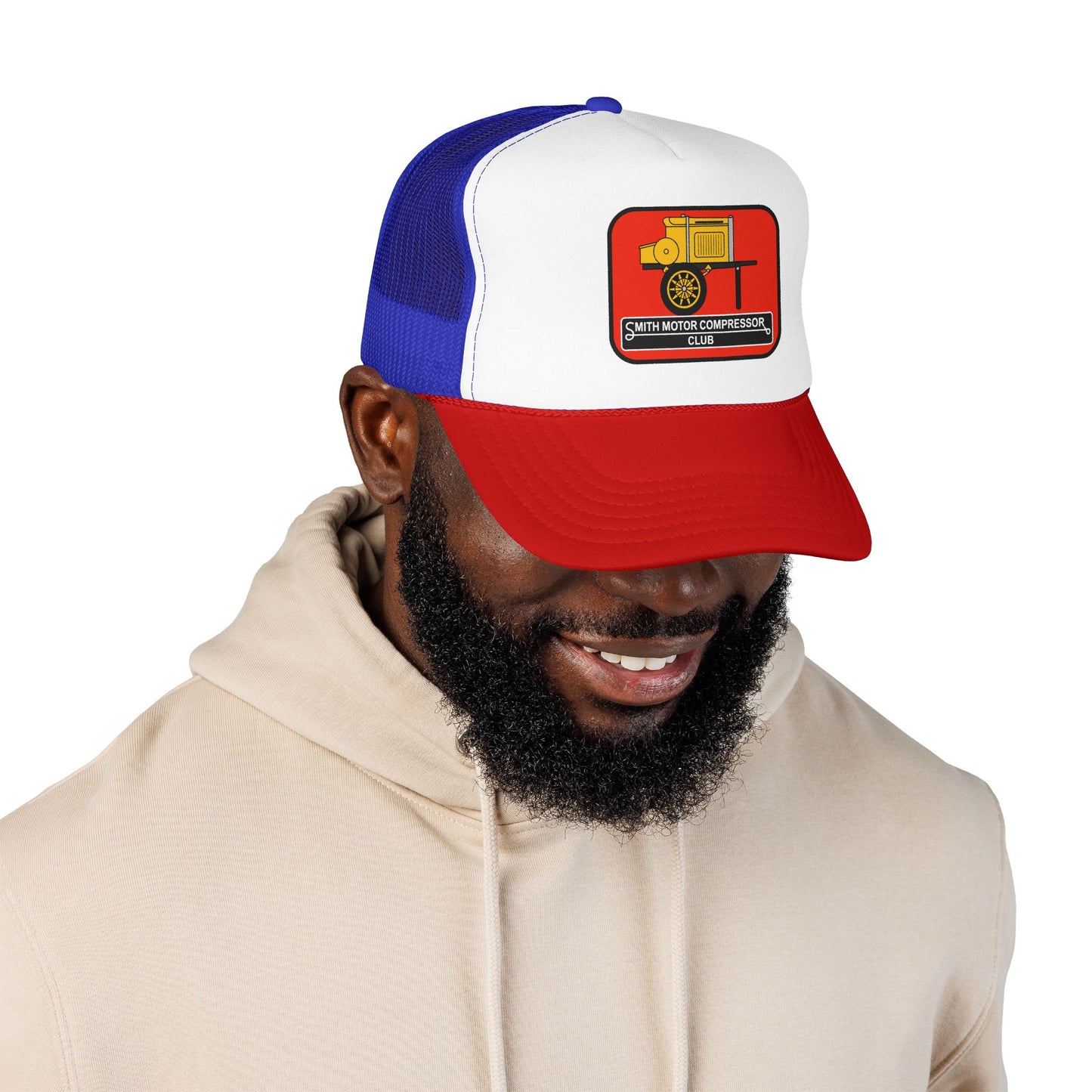 Smith Motor Compressor Club Foam Trucker Hat - Printed