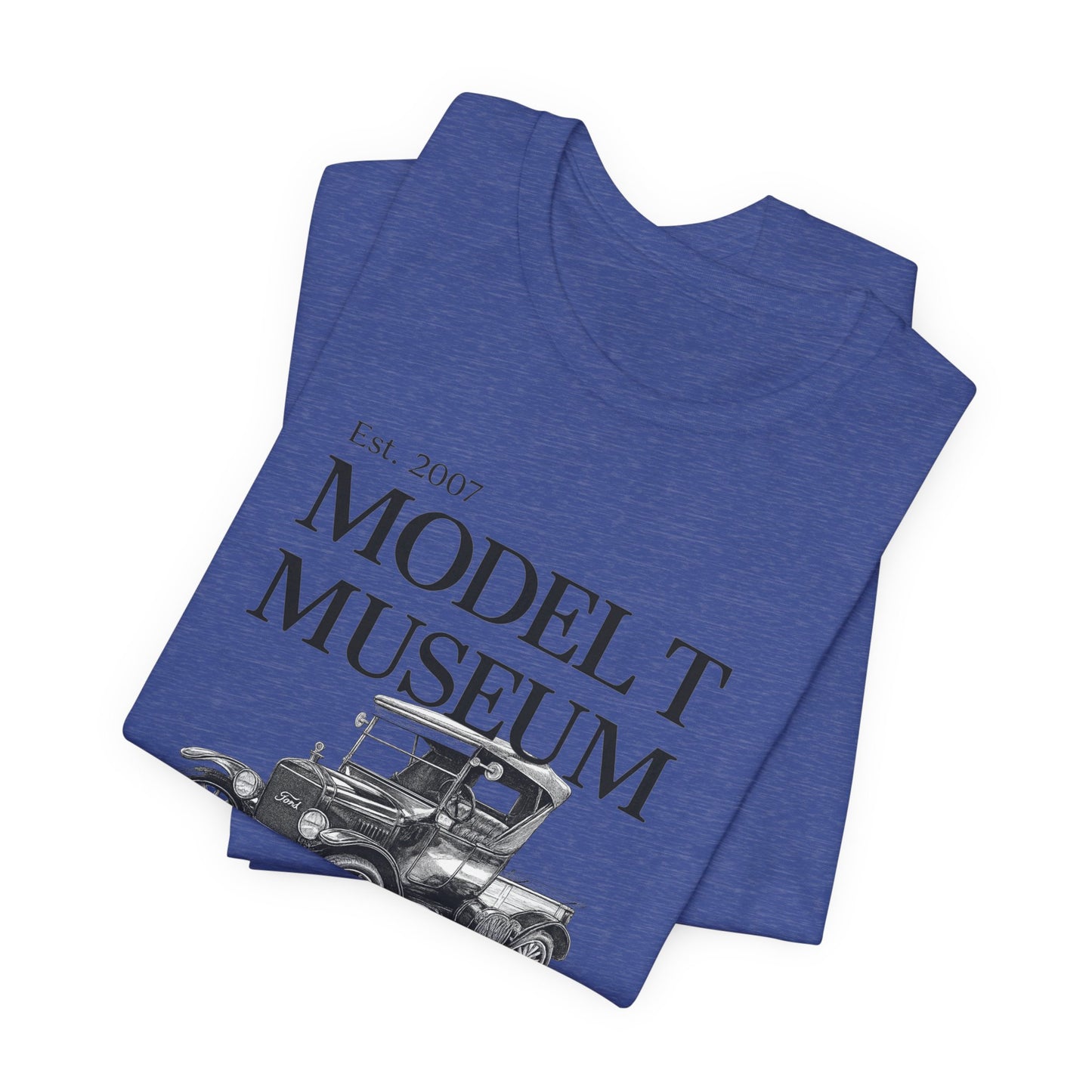 1925 Model T Pickup "Bradley" Museum Tee — Vintage Ford Model T Illustration (Richmond, Indiana)