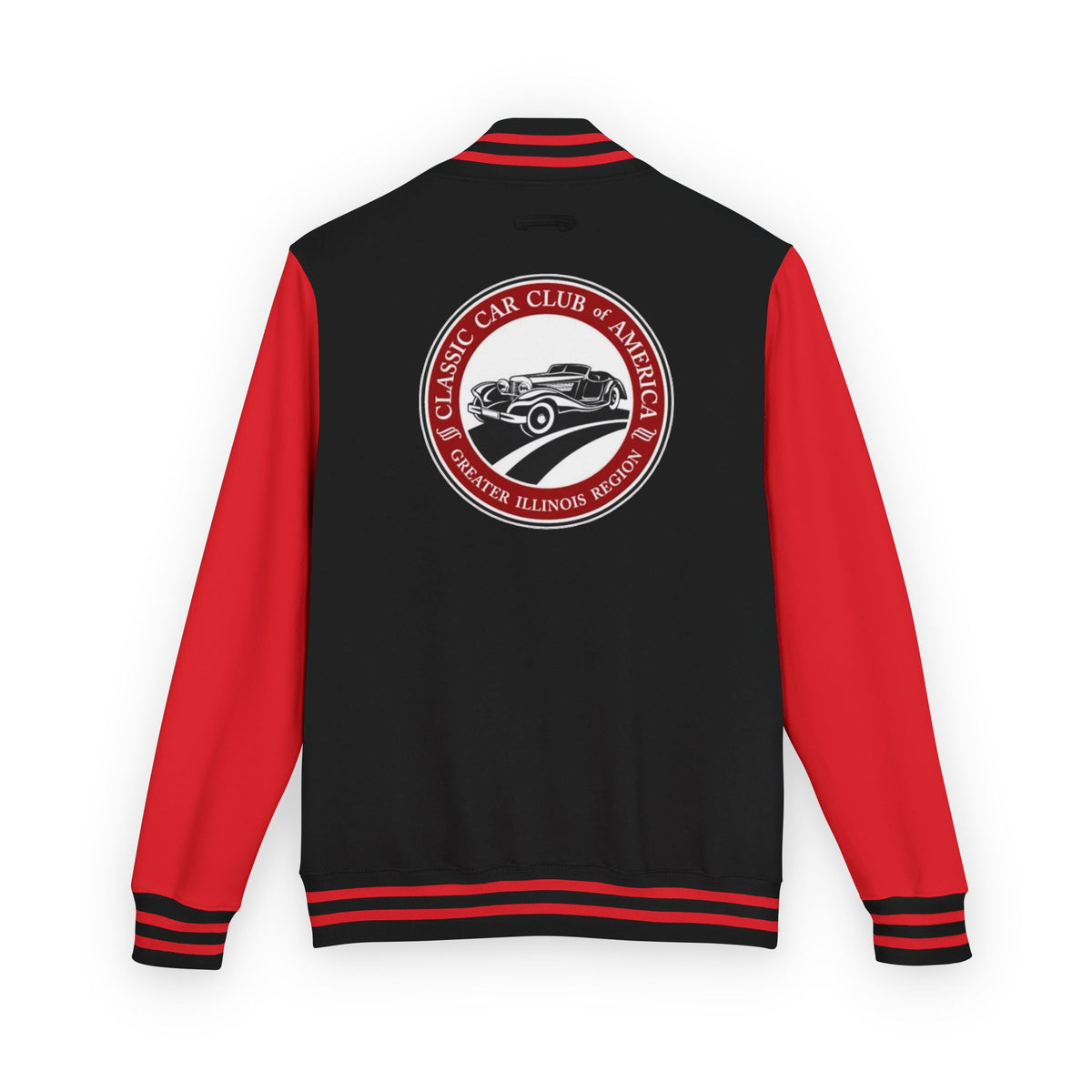 Classic Car Club of America Greater Illinois Region Letterman Jacket - Front and Back Logos