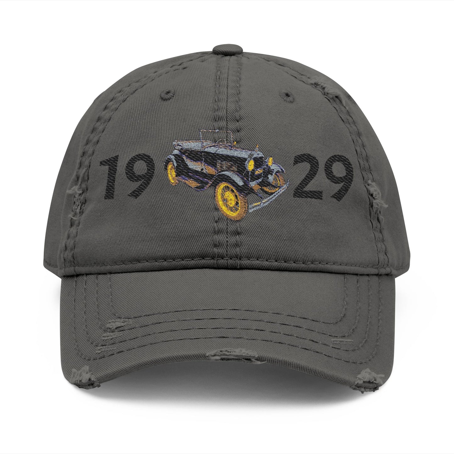 1929 Ford Model A Roadster - Distressed Embroidered Hat