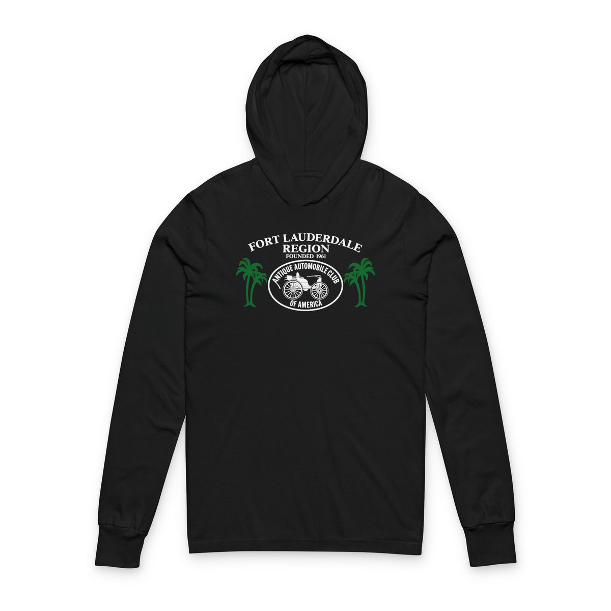 Fort Lauderdale Region AACA Hoodie Tee — Unisex Hooded Long Sleeve Tee