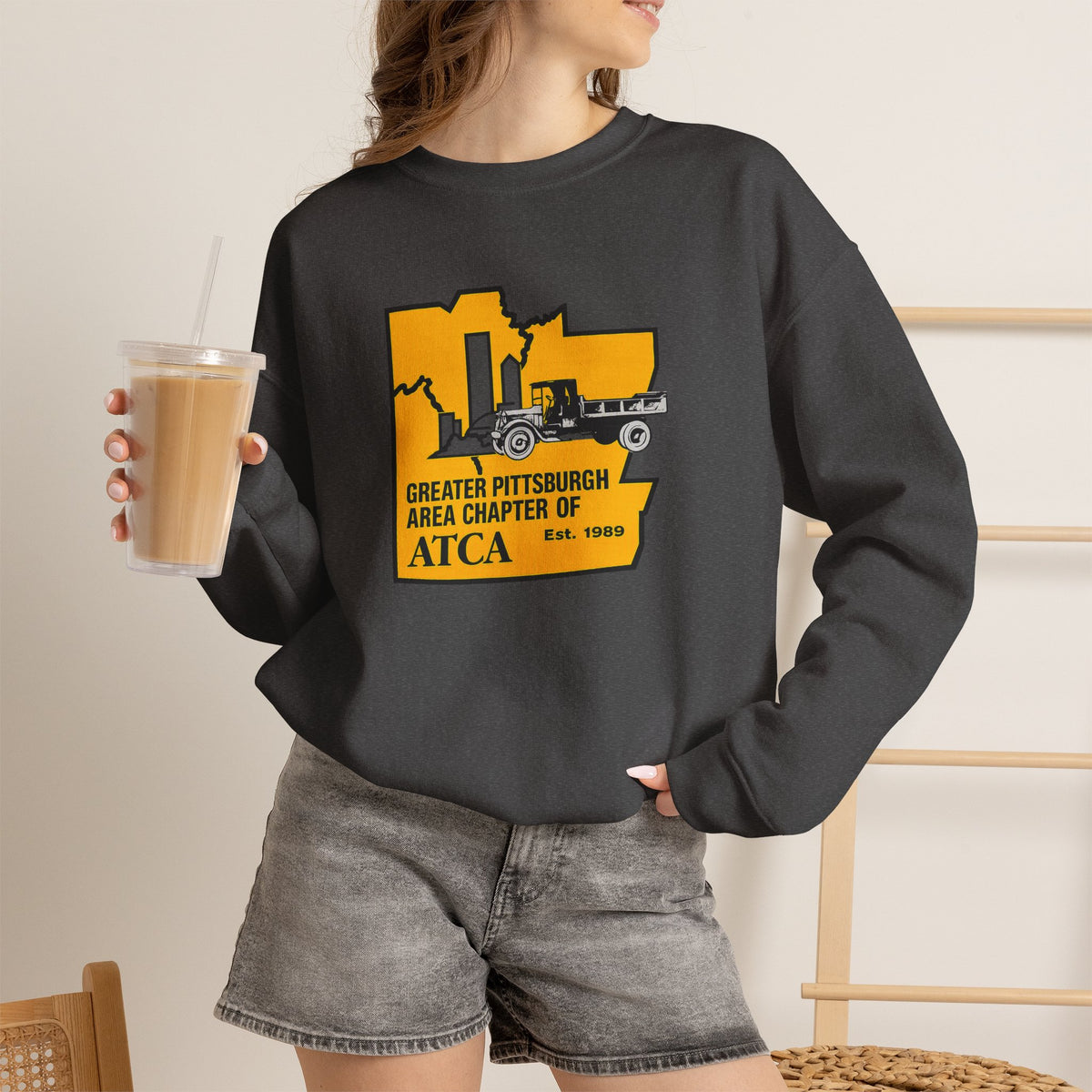 Greater Pittsburgh Area Chapter of ATCA Crewneck Sweatshirt – Unisex Heavy Blend™ Crewneck Sweatshirt
