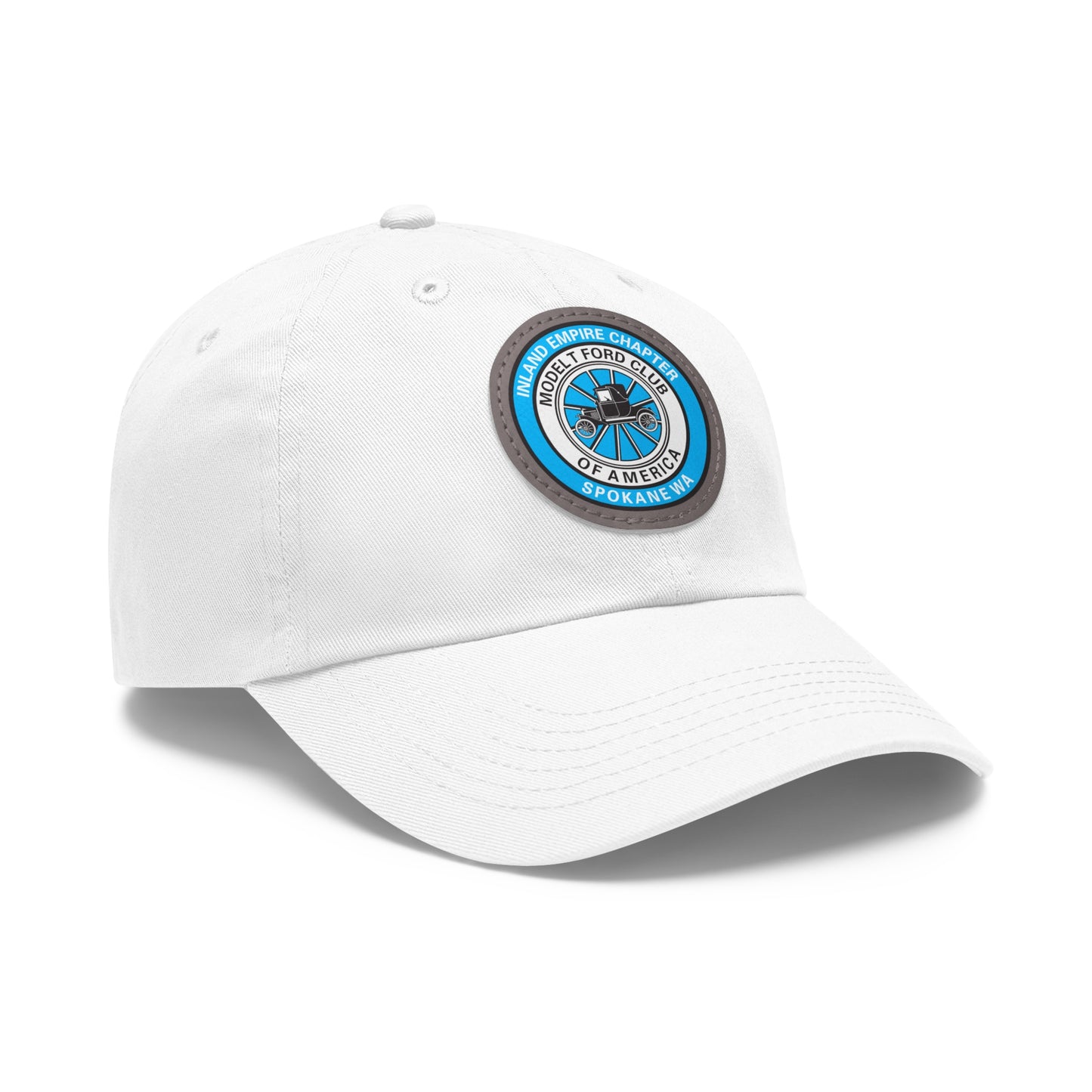 Inland Empire Chapter MTFCA Dad Hat with Leather Patch (Round)