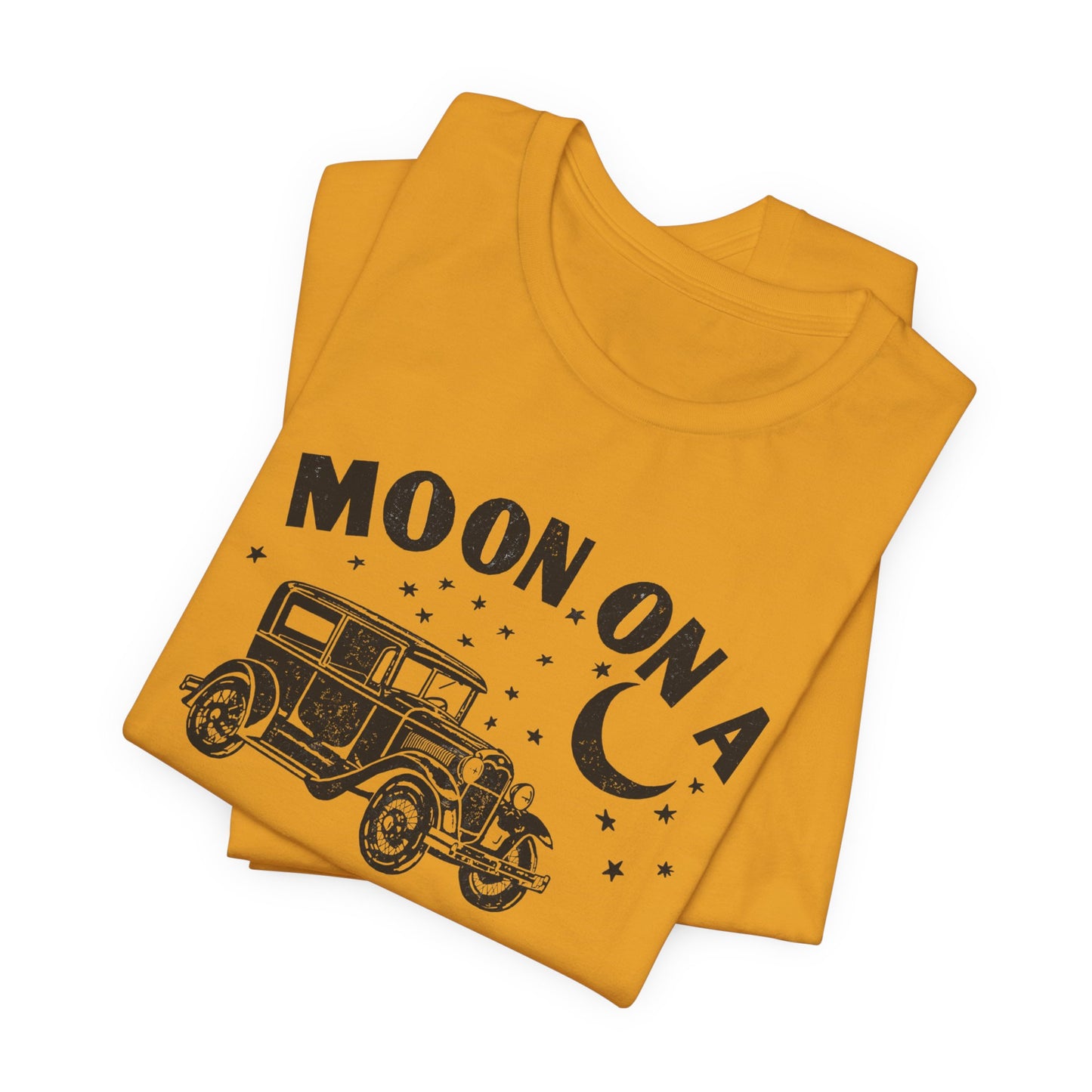 Moon On A Tee Graphic T-Shirt (Model A Club Everett WA)