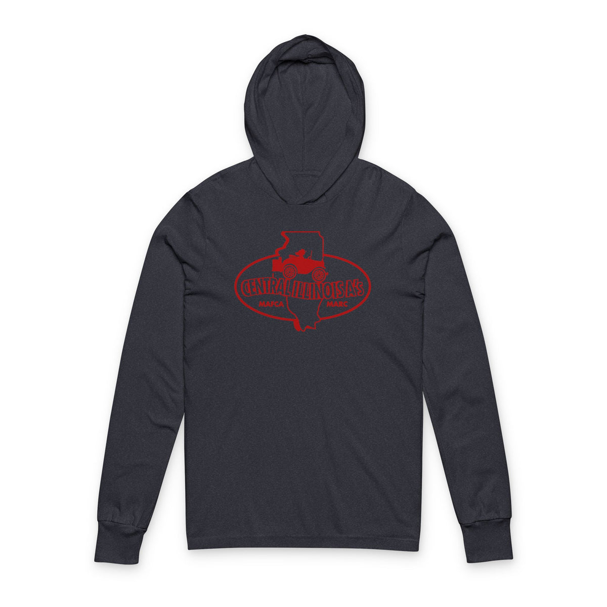 Central Illinois A's Long-Sleeve Hooded Shirt